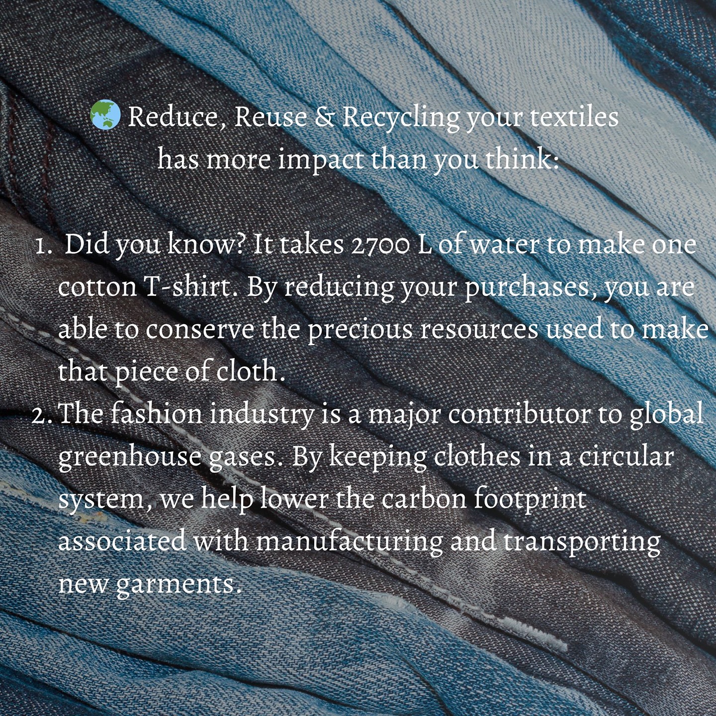 Your wardrobe has a bigger... - Greensquare Textile Recycling | Facebook