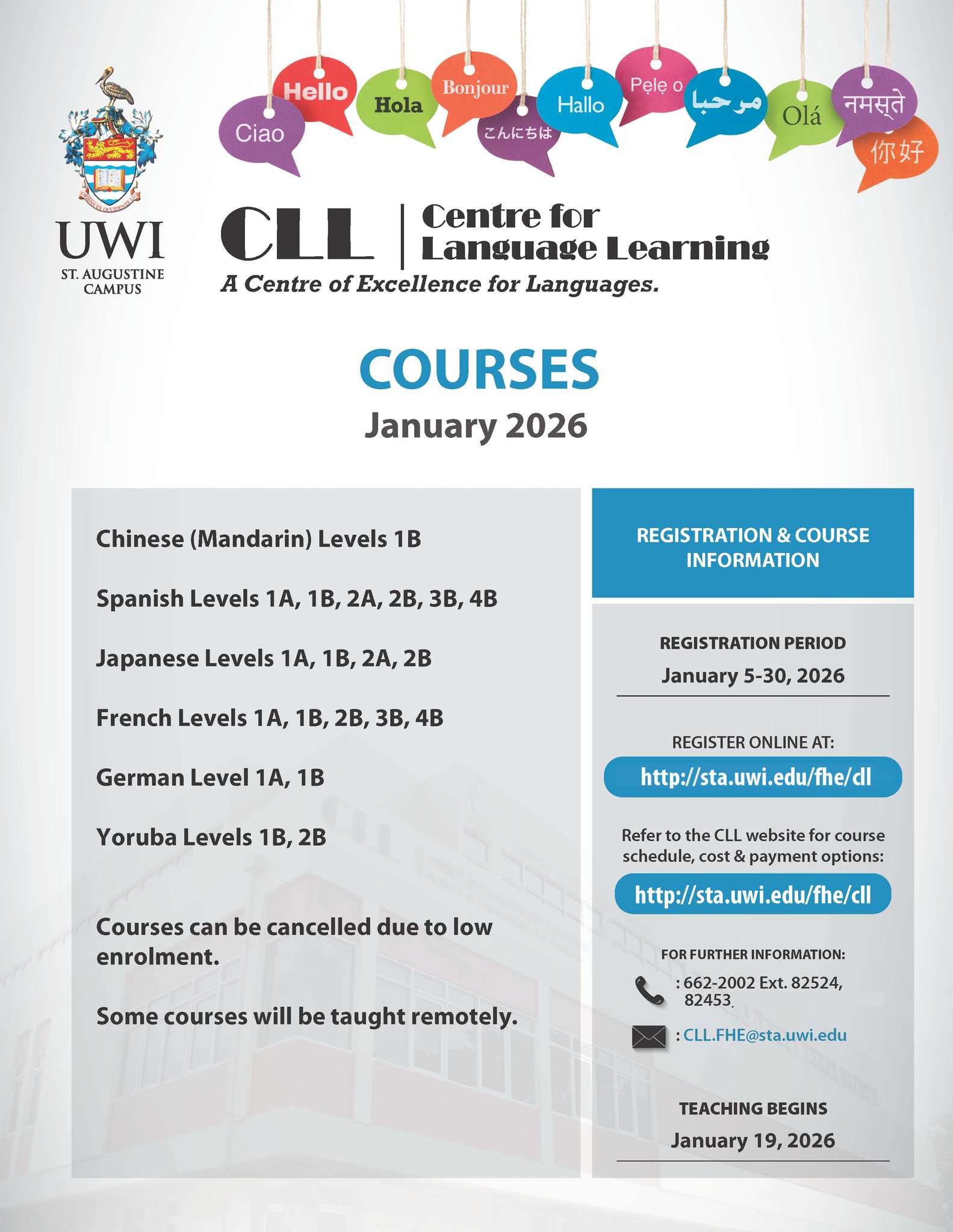 Centre for Language Learning