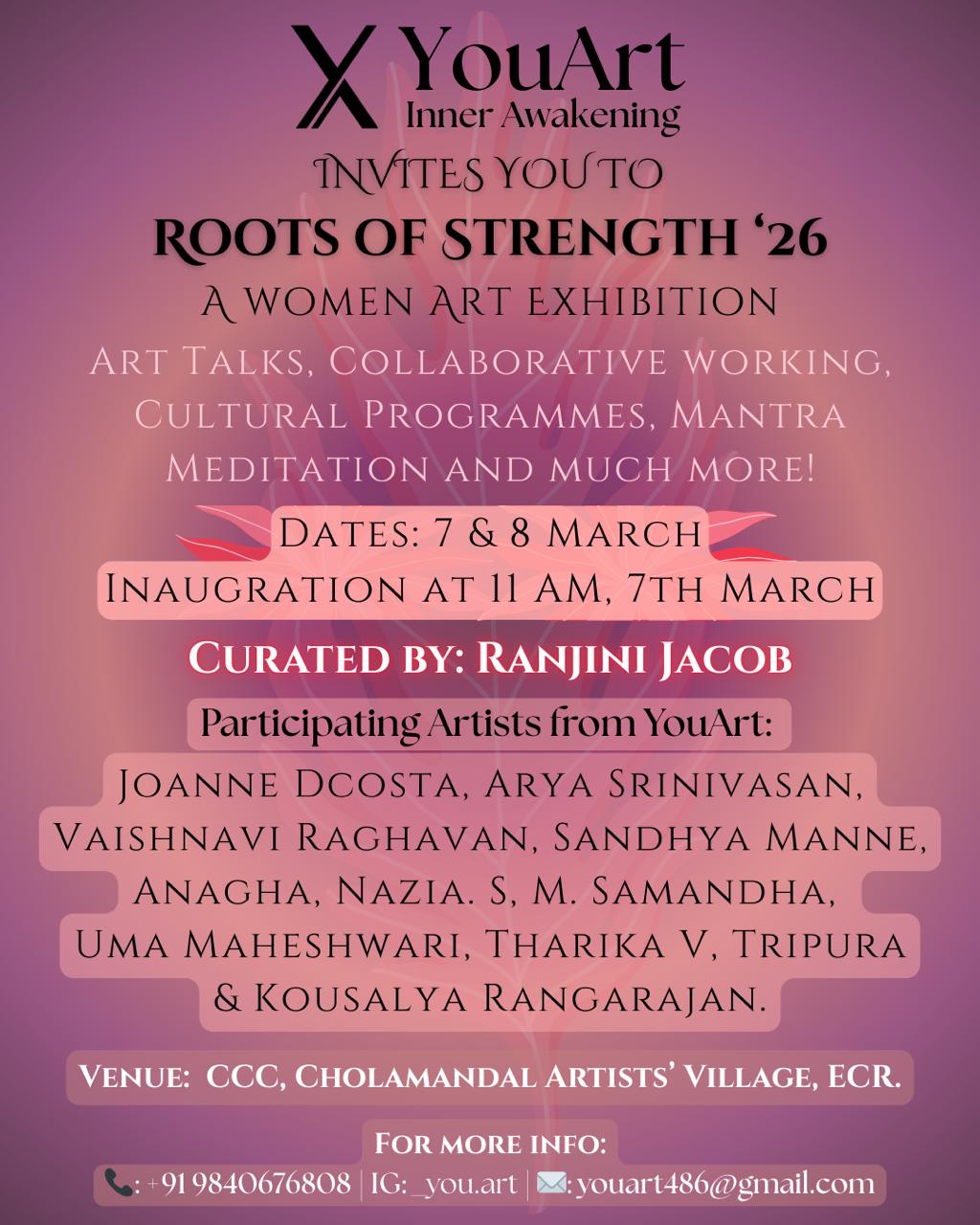 Sandhya - I’m honoured to be part of “Roots of Strength”, a Women Art ...
