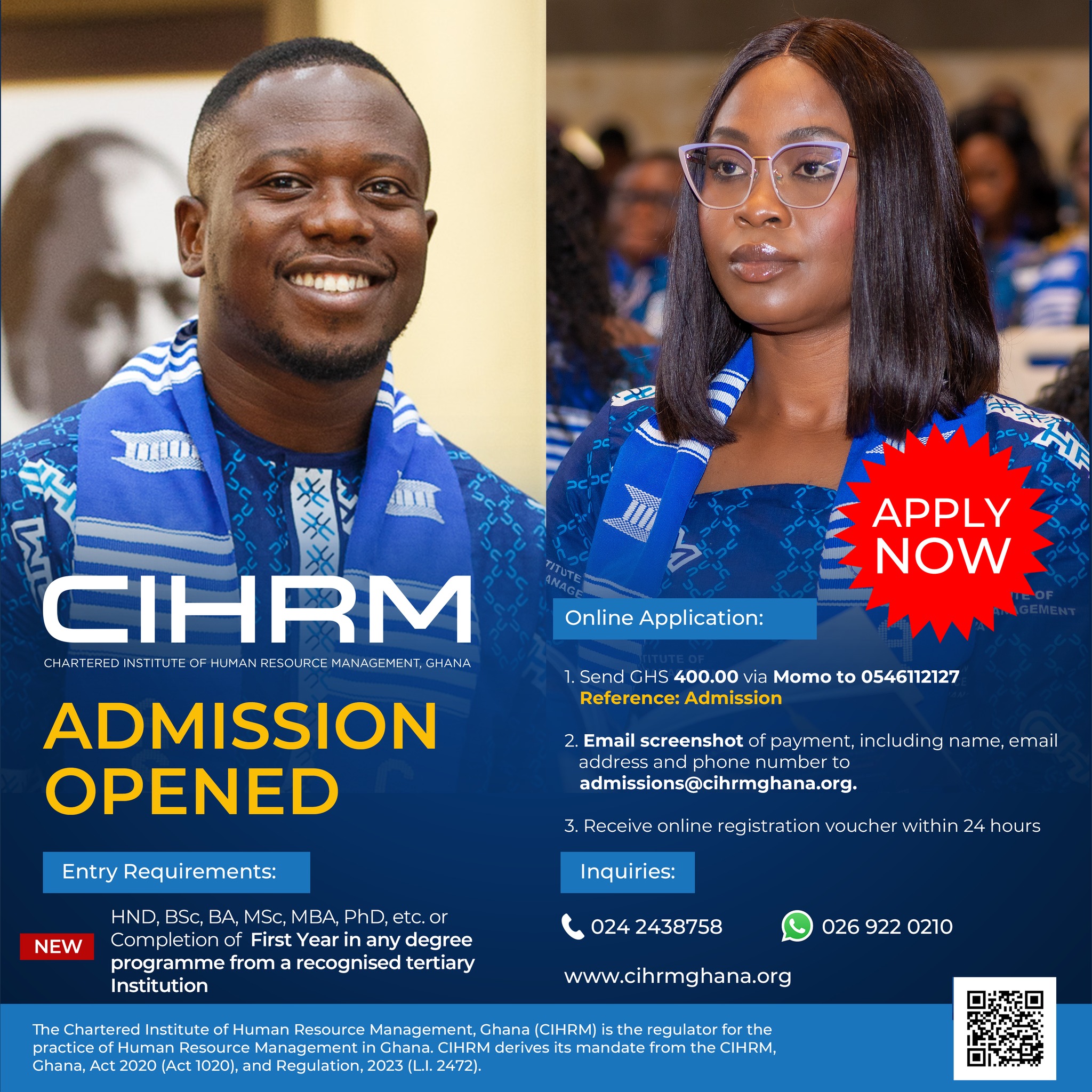 Chartered Institute of Human Resource Management, Ghana