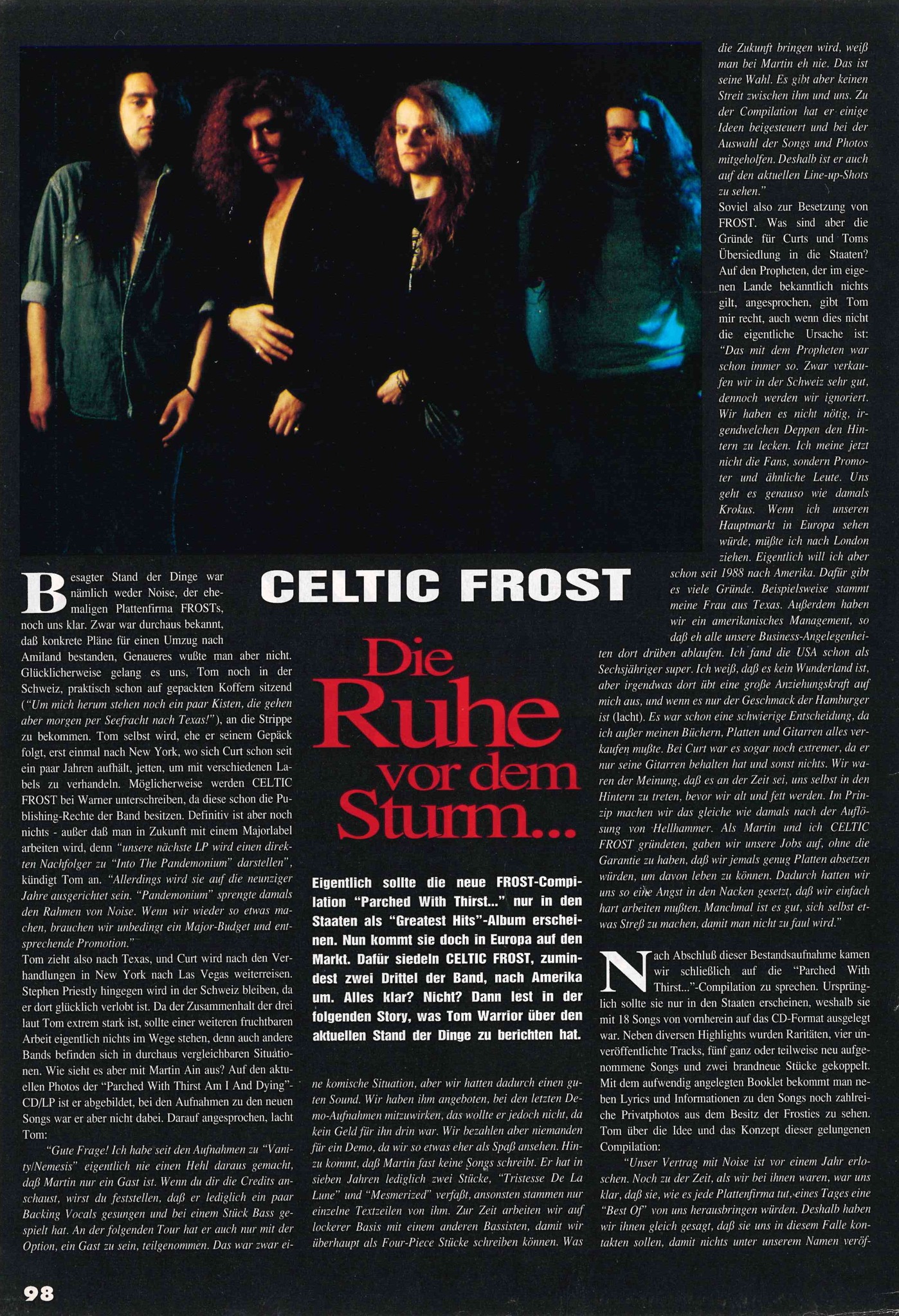 Celtic Frost Archive (@celticfrostarchive) • Facebook