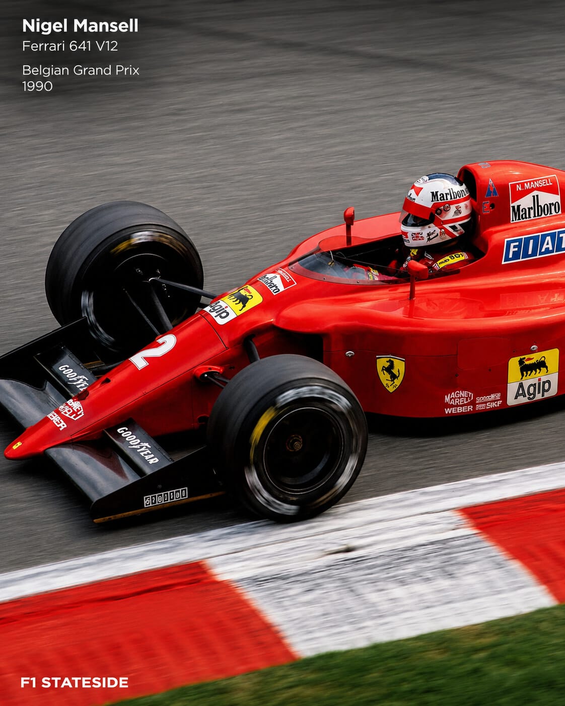 Mansell and Ferrari's 641/2 car completed