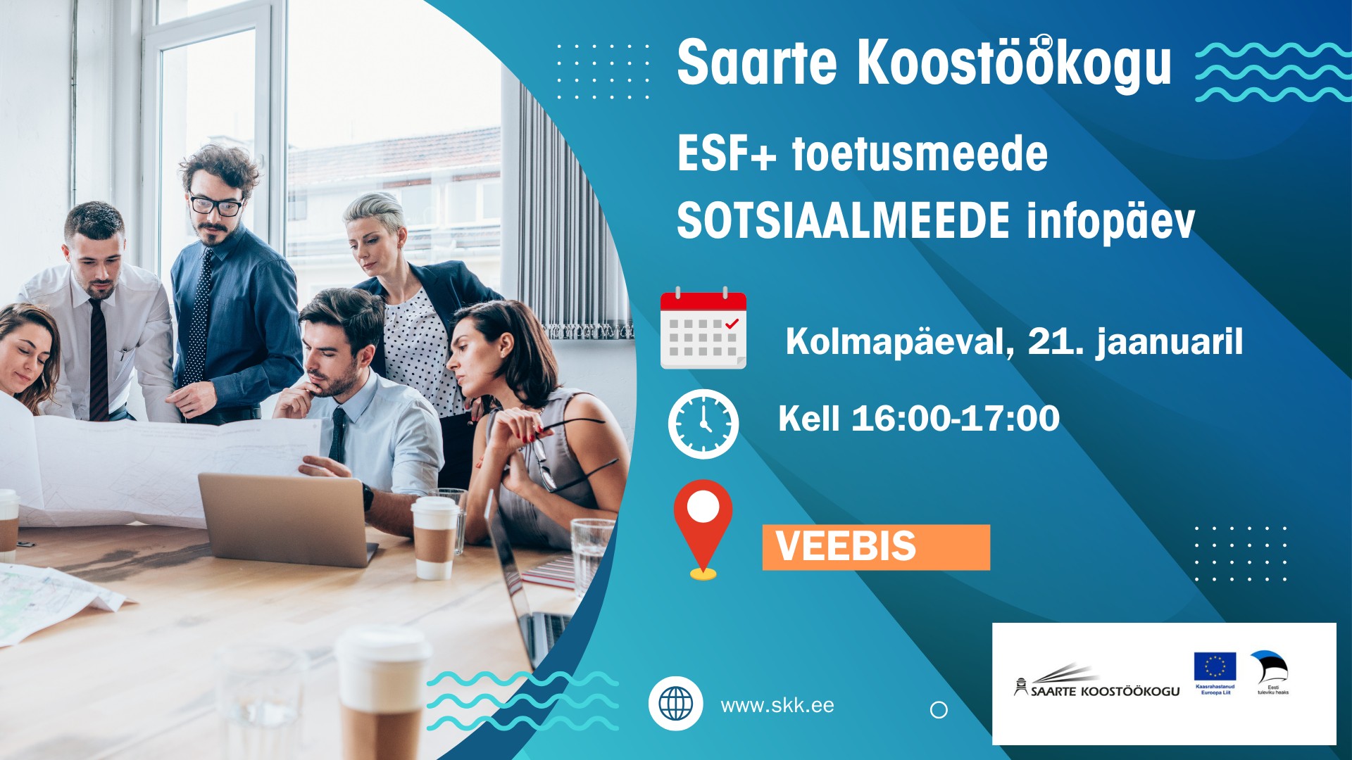 ESF+ Sotsiaalmeede infopäev-veebis