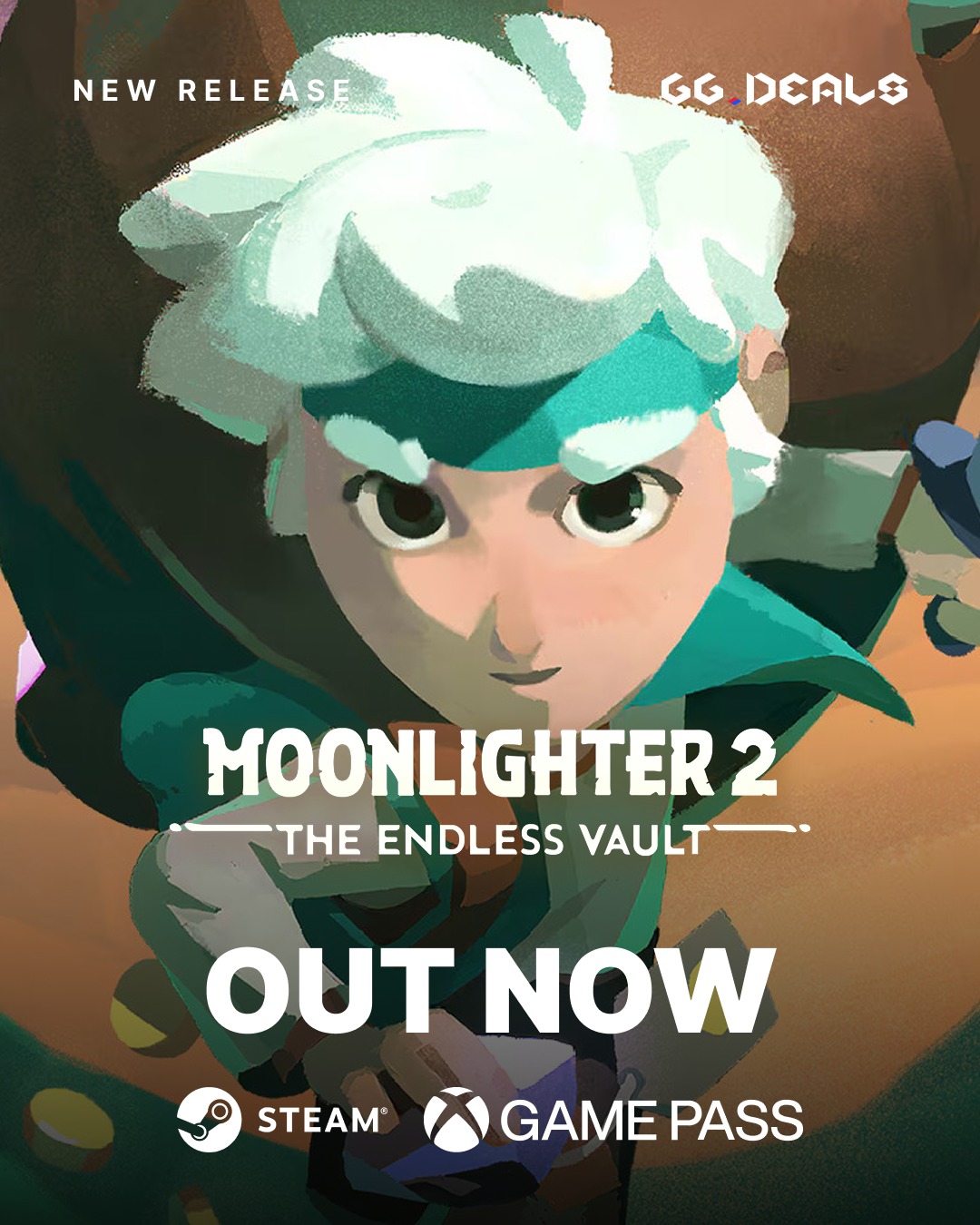 GG.deals - Moonlighter 2: The Endless Vault is OUT NOW on PC! Seven ...