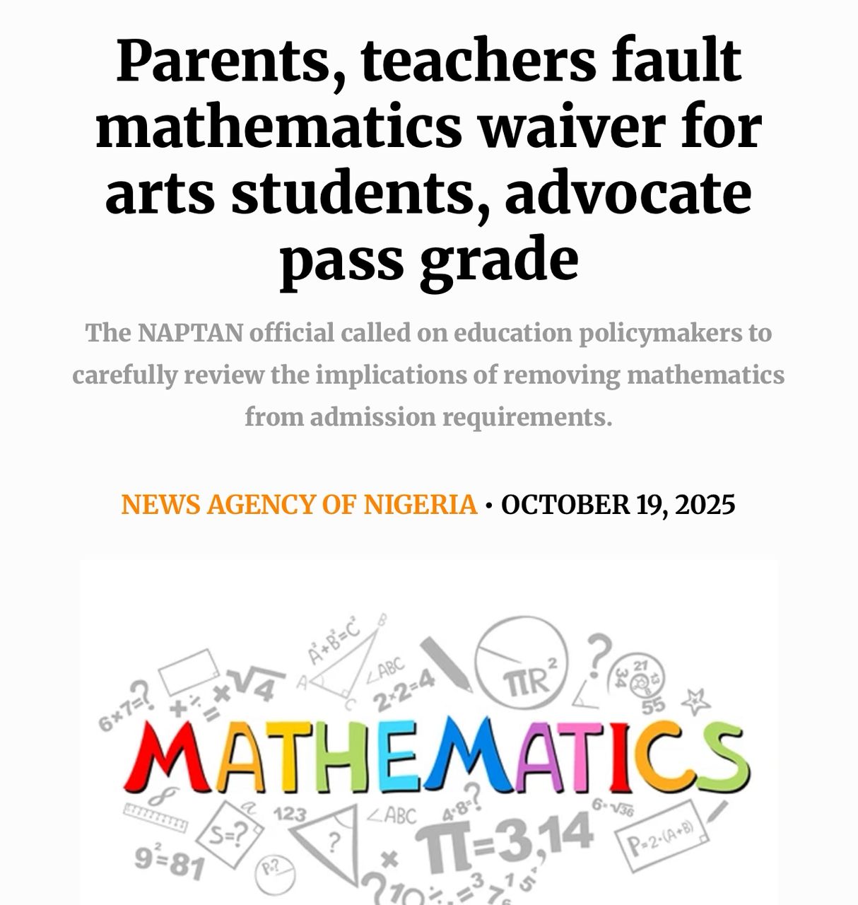 Peoples Gazette - The National Parents Teachers... | Facebook