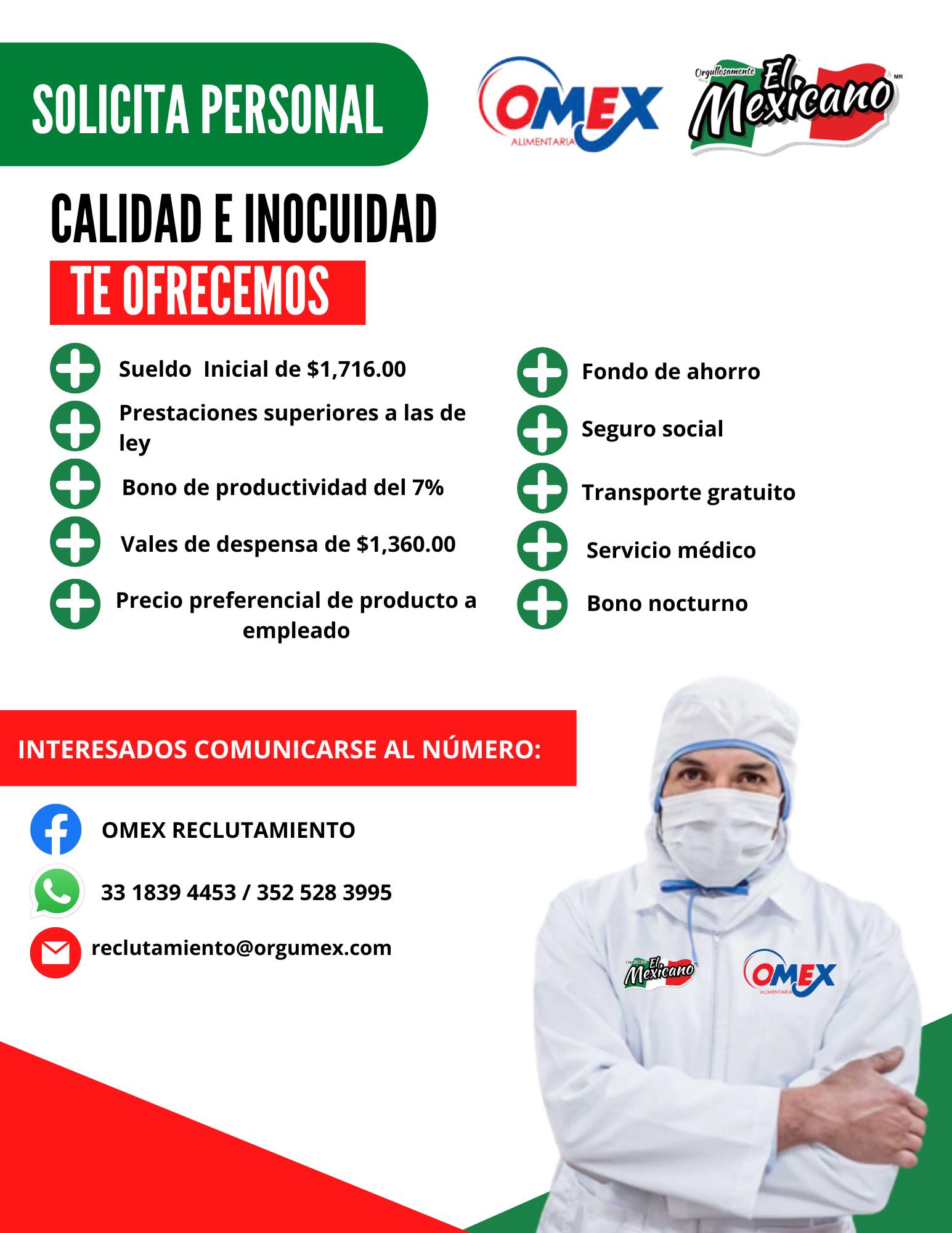 OMEX Reclutamiento added a new photo. - OMEX Reclutamiento