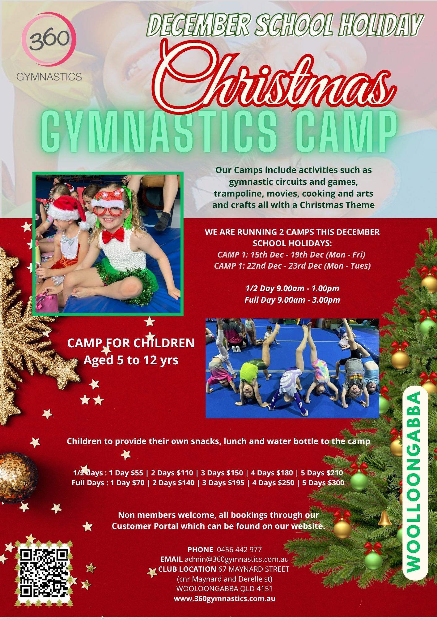 360 - Our Christmas school holiday programs are back by demand ...