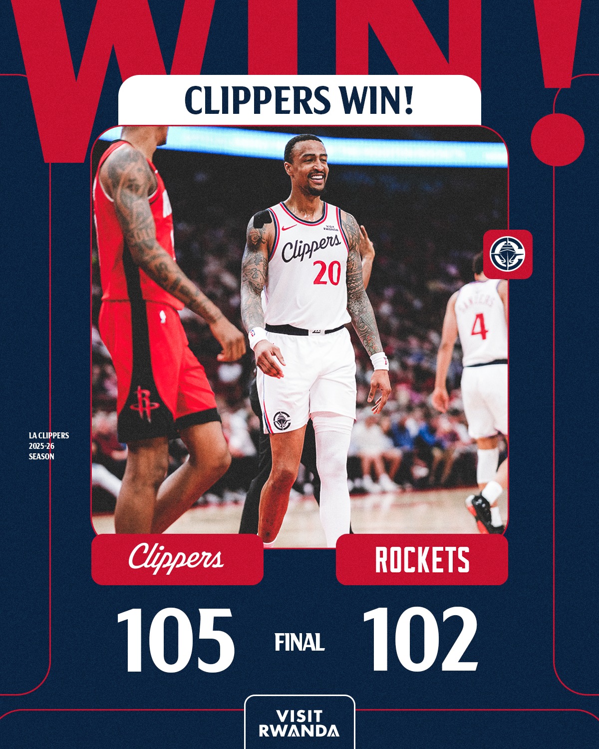 L.A. - CLIPPERS WIIIIIIN ‼️ | Facebook