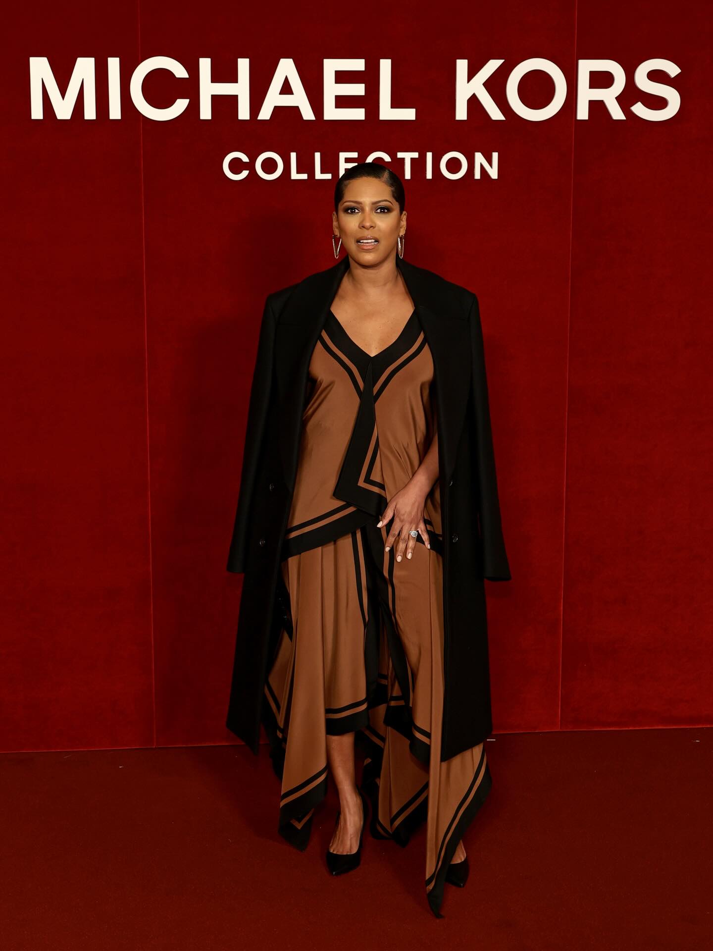 Rare air. Only @michaelkors could deliver a #NYFW moment like this 