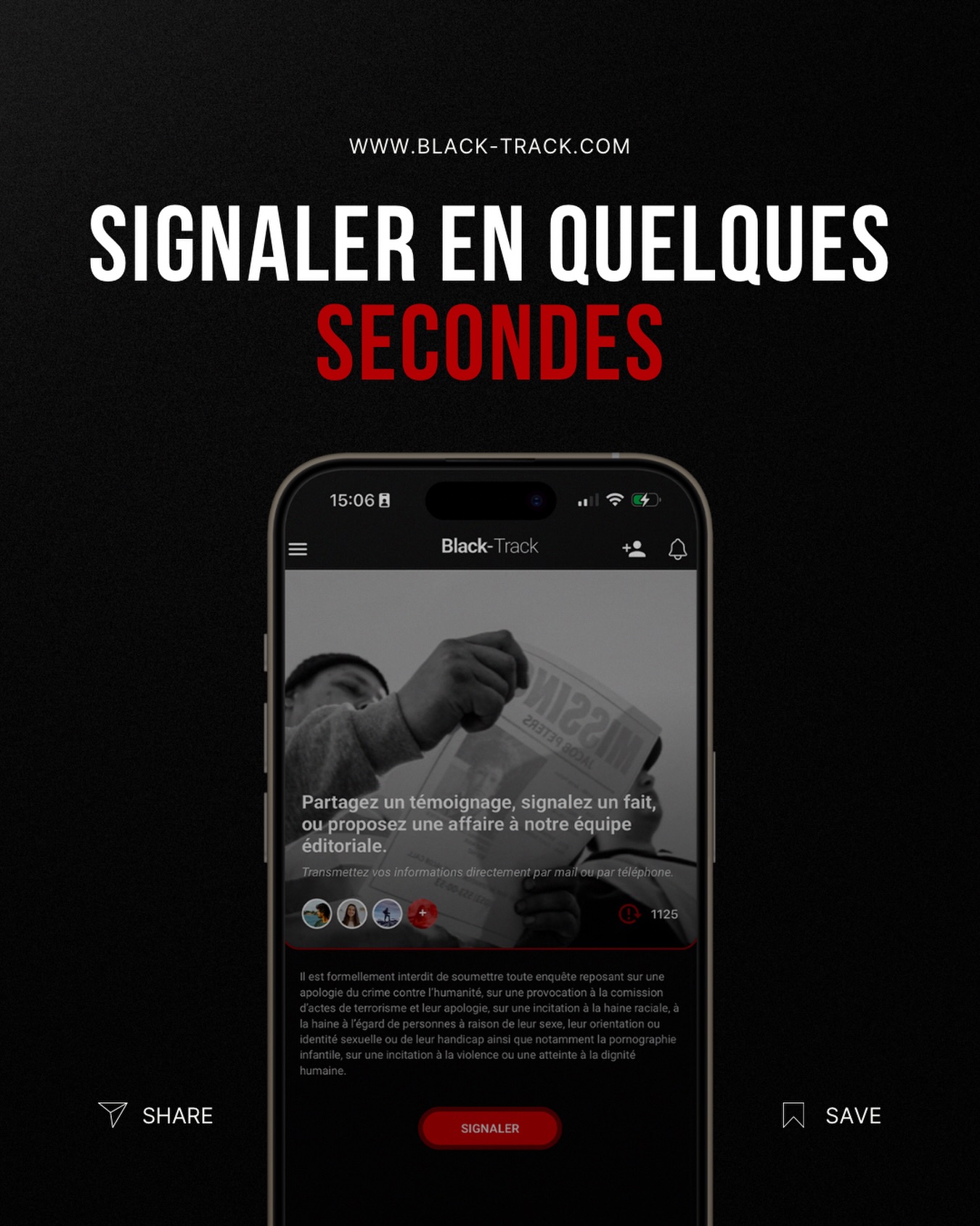 BLACK-TRACK - Votre proche a disparu en France ou à l étranger et vous ...