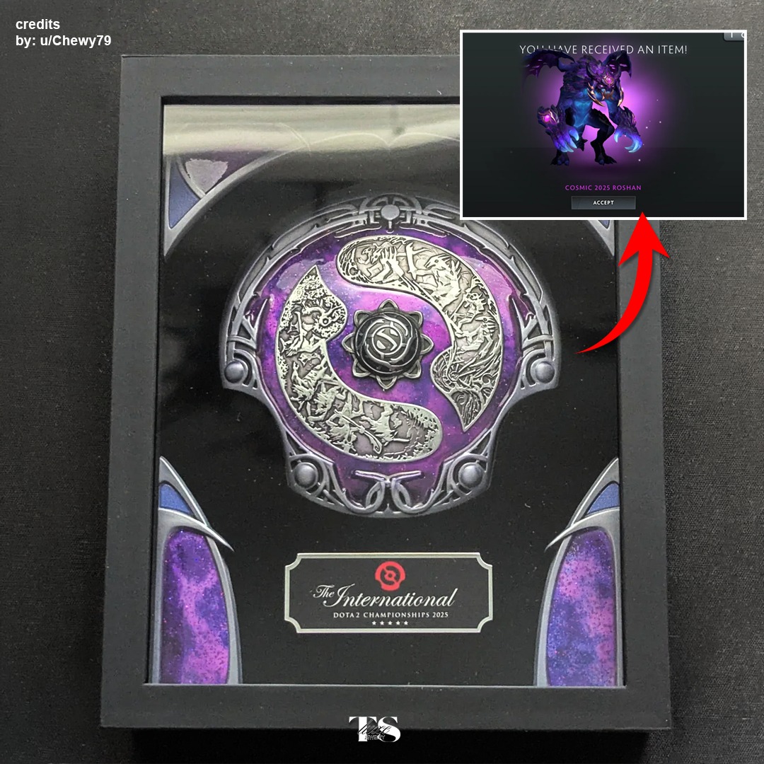 If you received the physical Aegis last The International 2025