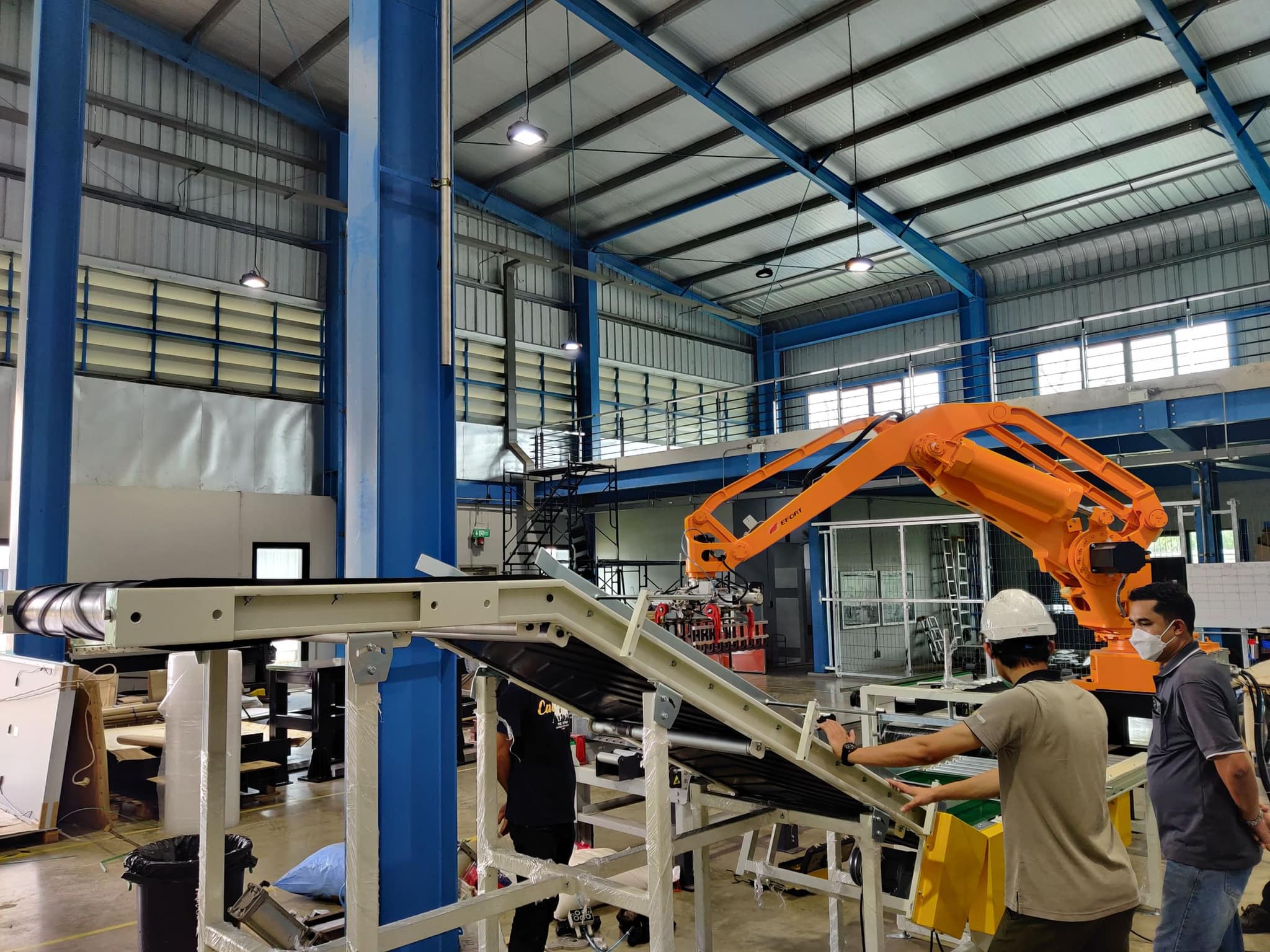 BP Tech - ทีม BPTech เตรียมทดสอบระบบสายพานก่อนส่งให้ลูกค้า... | Facebook