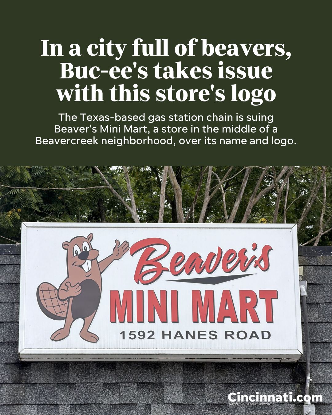 After a small, family-owned convenience store in Beavercreek, Ohio