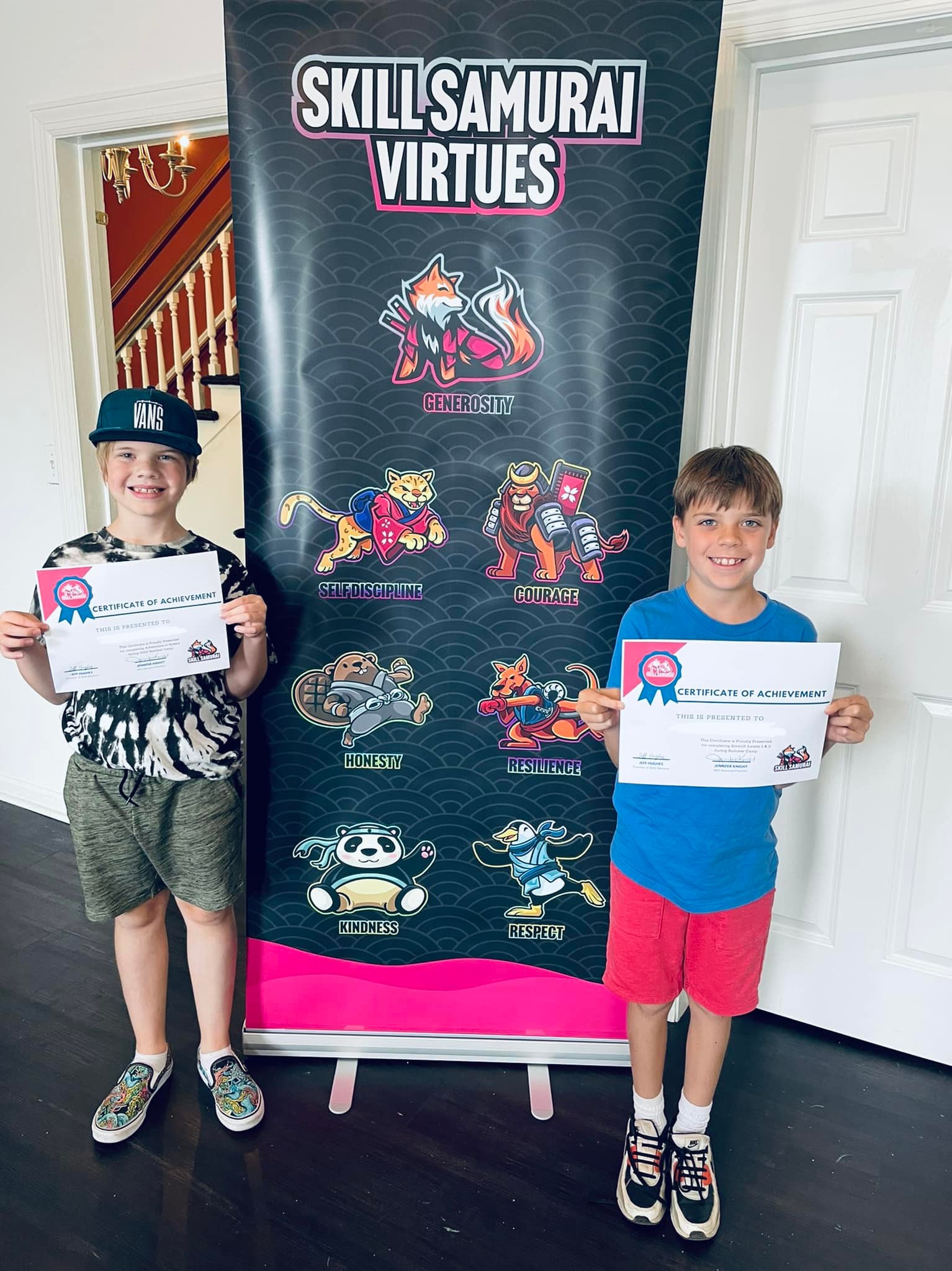 Skill Samurai - ️Week One Camp. 🕹Coding. 🎢STEM...