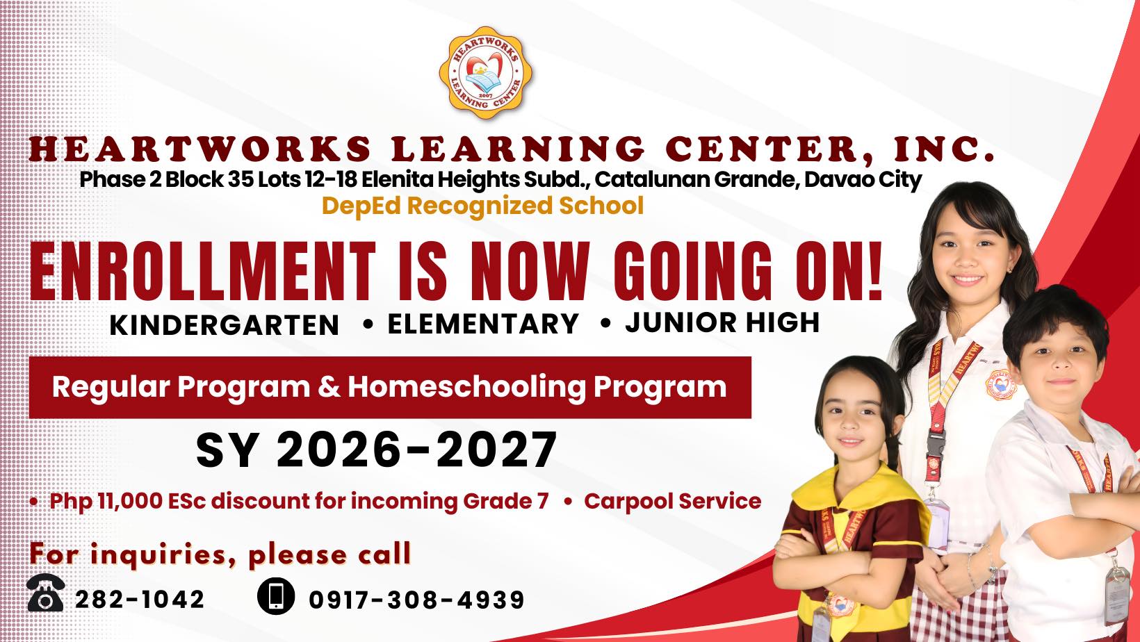 Heartworks Learning Center Inc. | Davao City