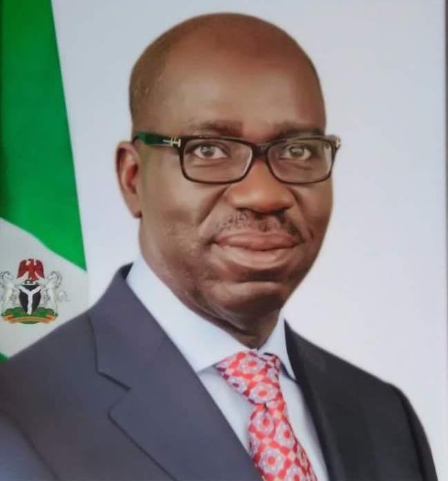 Governor Godwin Obaseki - Edo Condoles with Late Alex Gabriel’s family ...