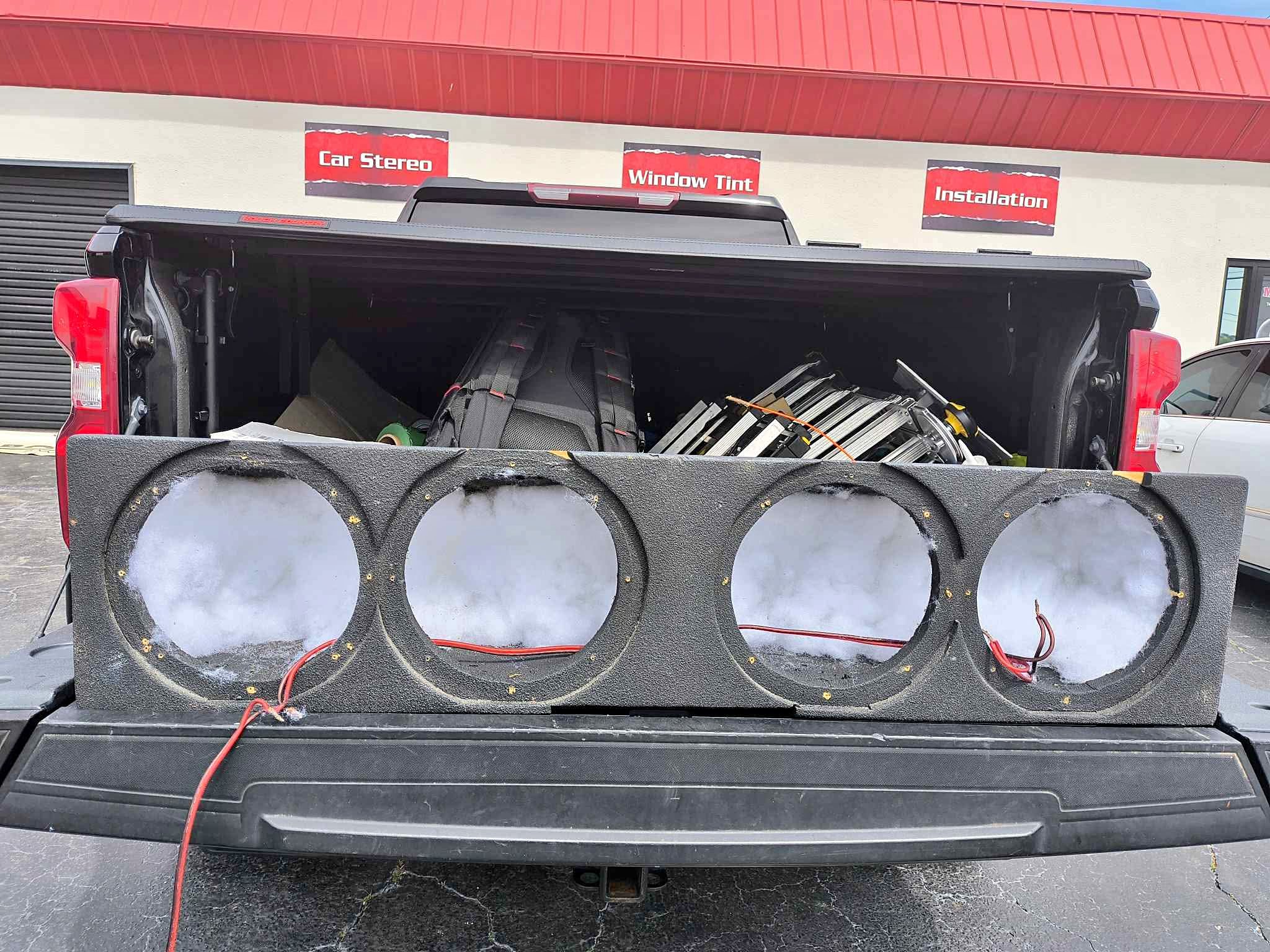 Custom LineX Sub box for 4 10s - Subwoofers & Enclosures - Powder ...