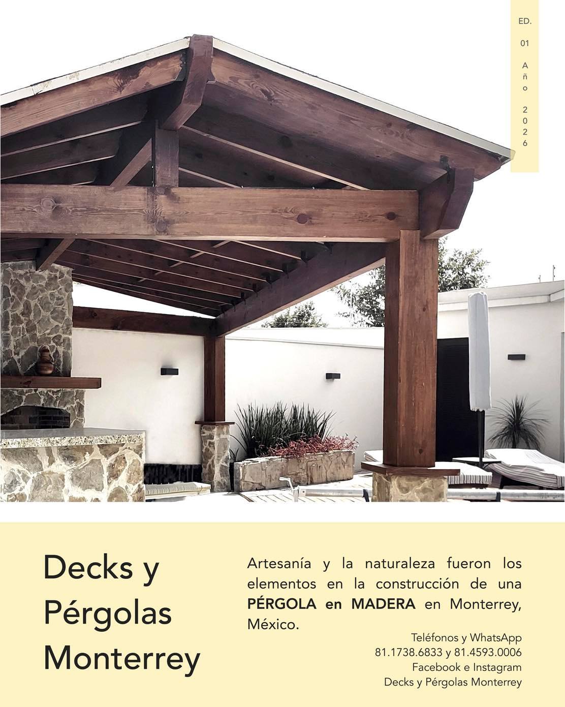 Decks y Pérgolas Monterrey - Bienvenido al Verano. Decks y Pérgolas ...