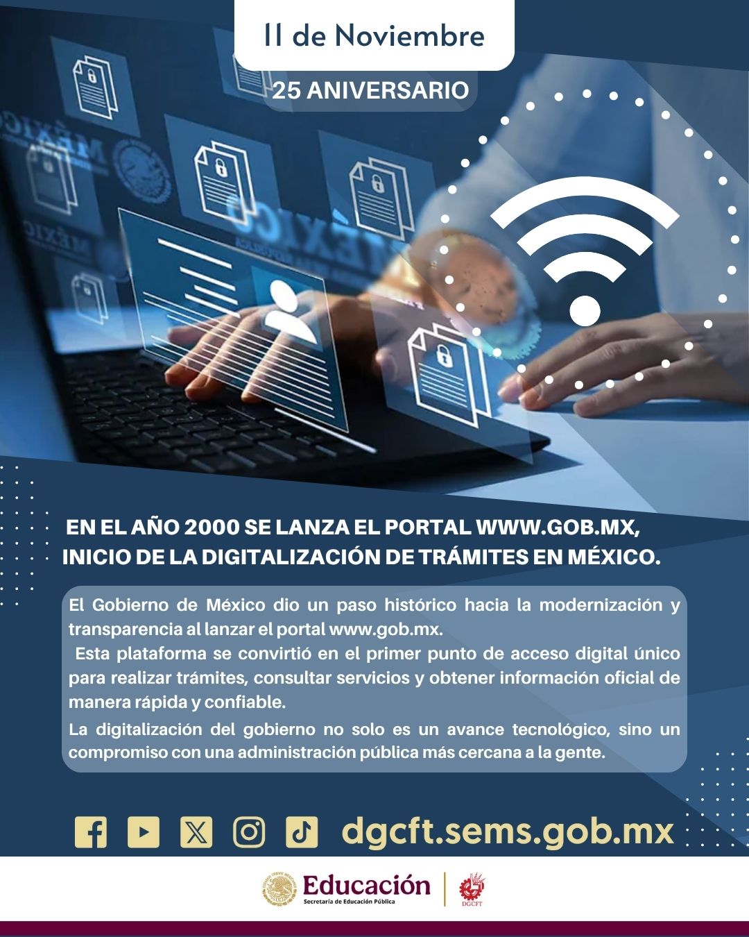 DGCFT - #11denoviembre2025 #IniciodelaDigitalizacióndeTrámitesenMéxico ...
