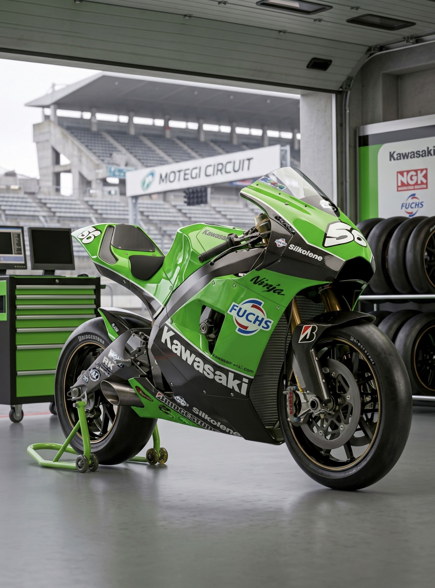 Shinya Nakano's 2004 Kawasaki Ninja ZX-RR