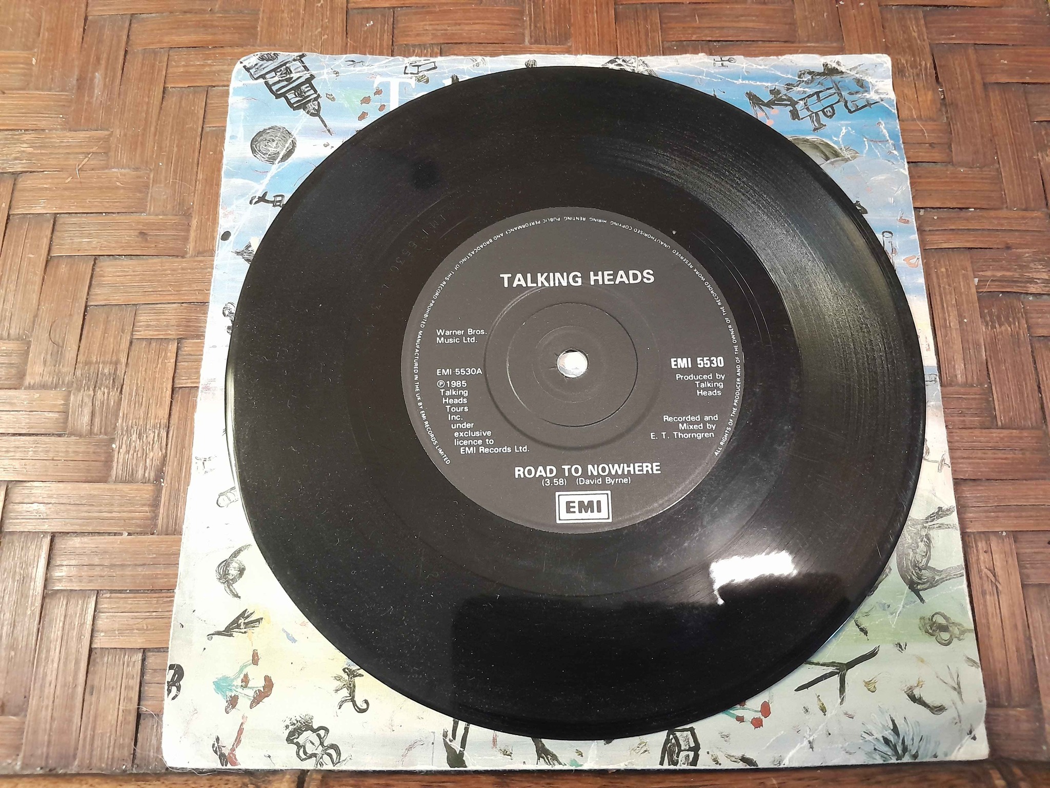 Vinilos raros - Talking Heads – Road to Nowhere (1985) - Music - Buenos ...