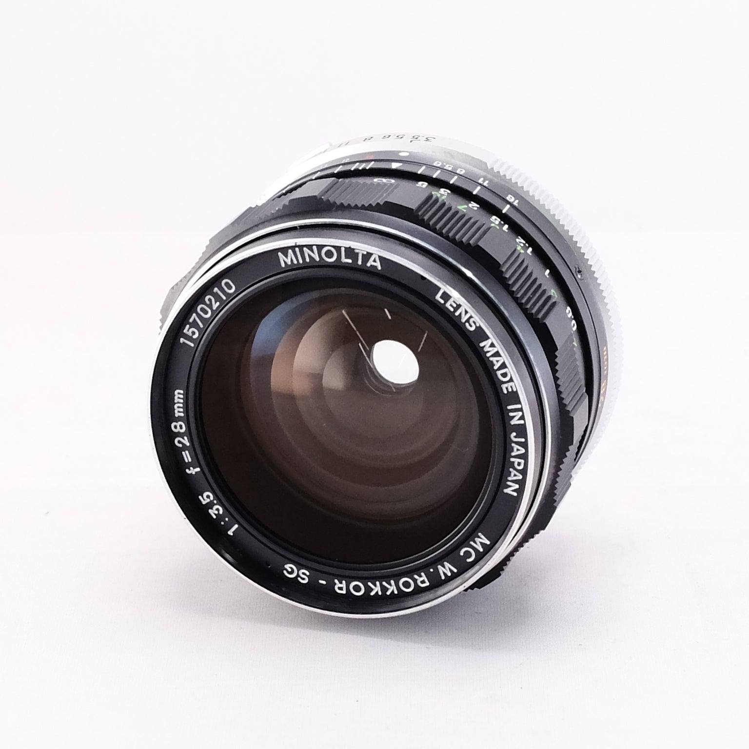Has anyone used the Minolta W Rokkor SG 28mm F3.5, Tamron BBAR