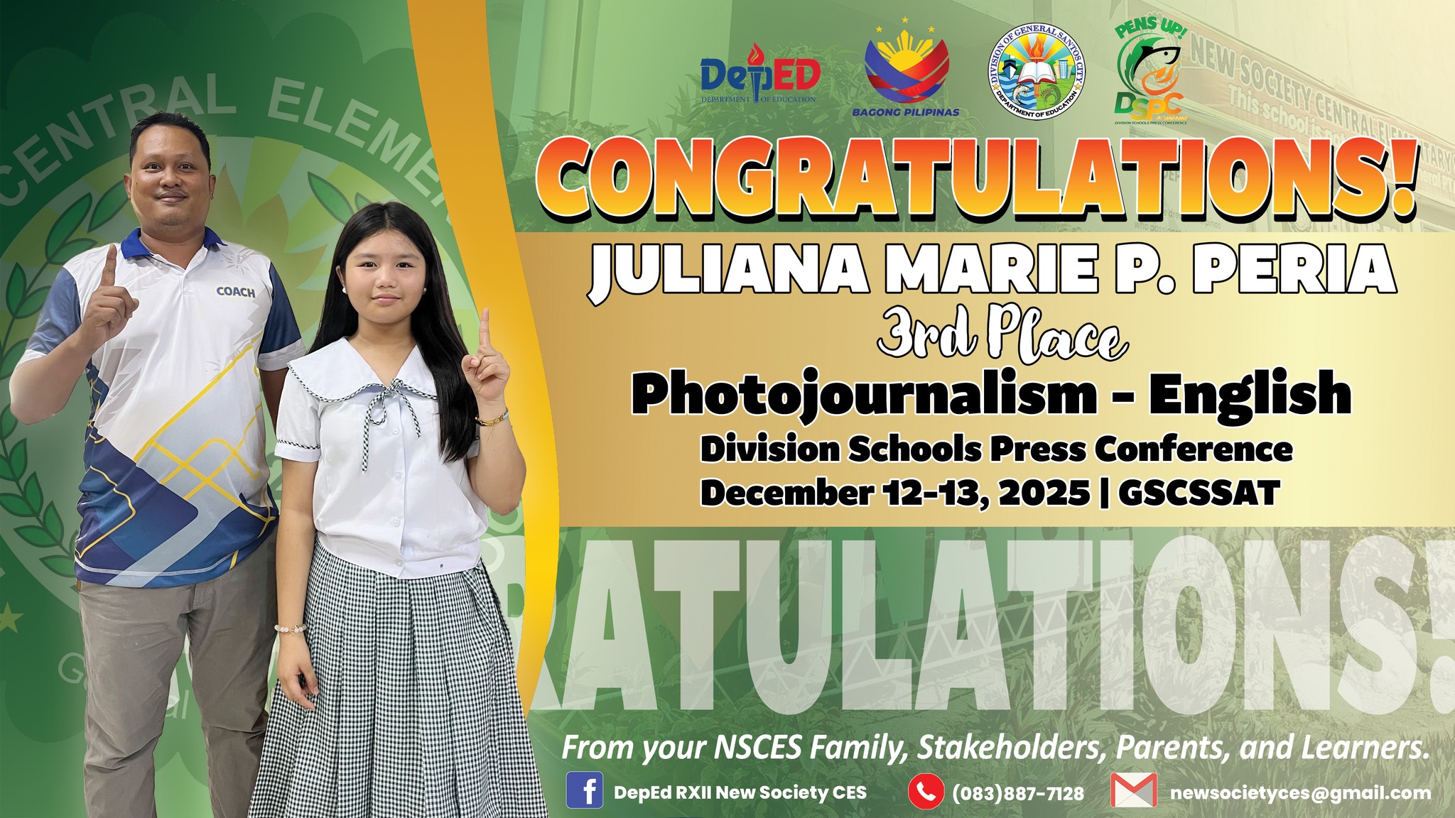 DepEd RXII New Society CES... - DepEd RXII New Society CES