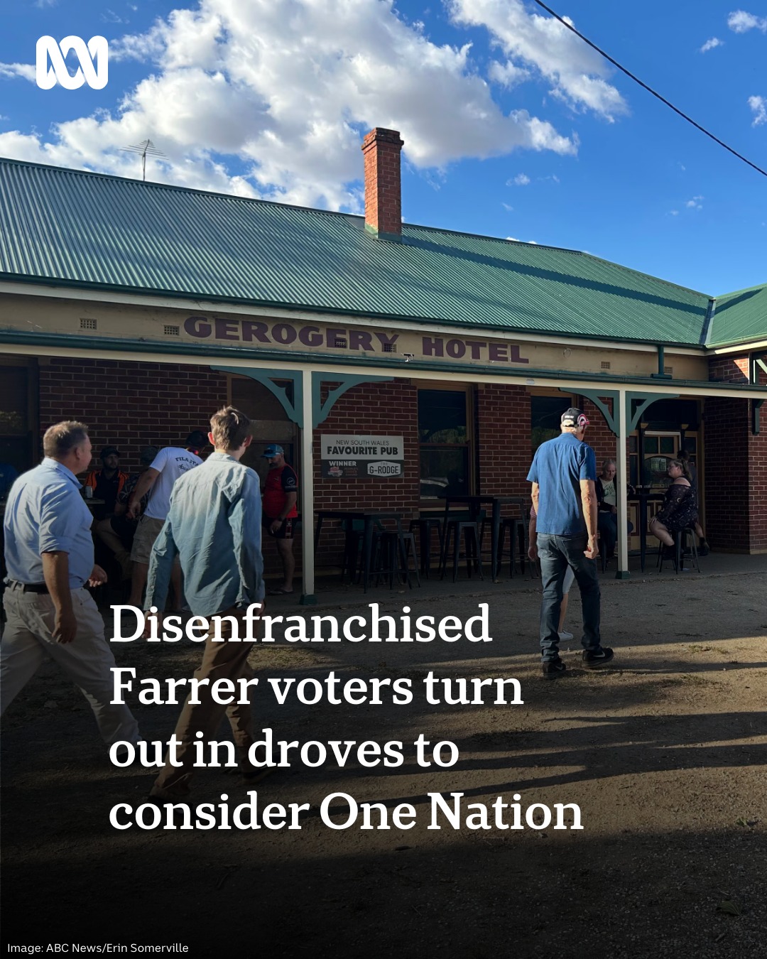 ABC Riverina - One Nation has hosted a large community... | Facebook