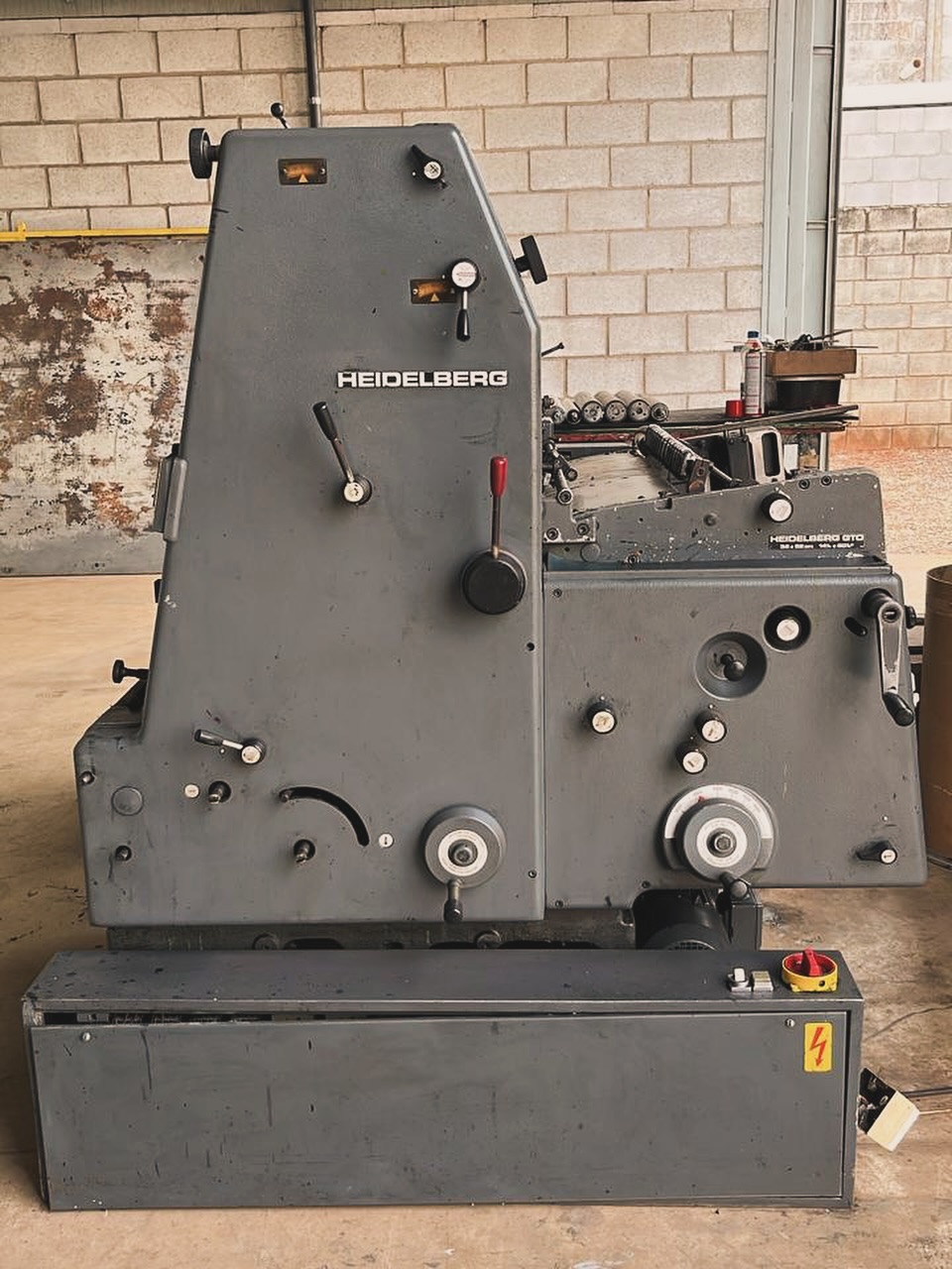 🇩🇪 Heidelberg GTO 52 • Ano de fabricação: 1983 • ⁠Impressão