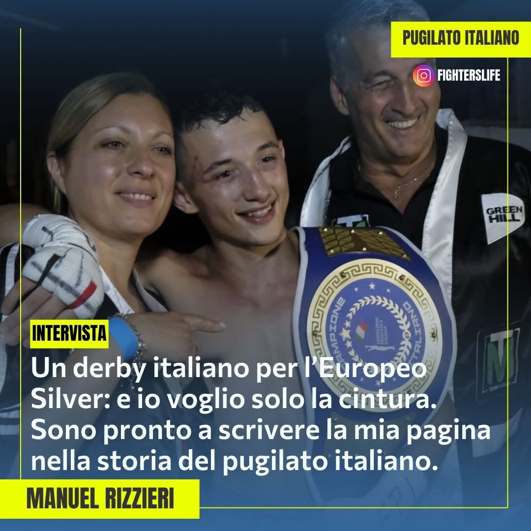Fighters - 🥊 Intervista esclusiva a Manuel Rizzieri Dal titolo italiano ...
