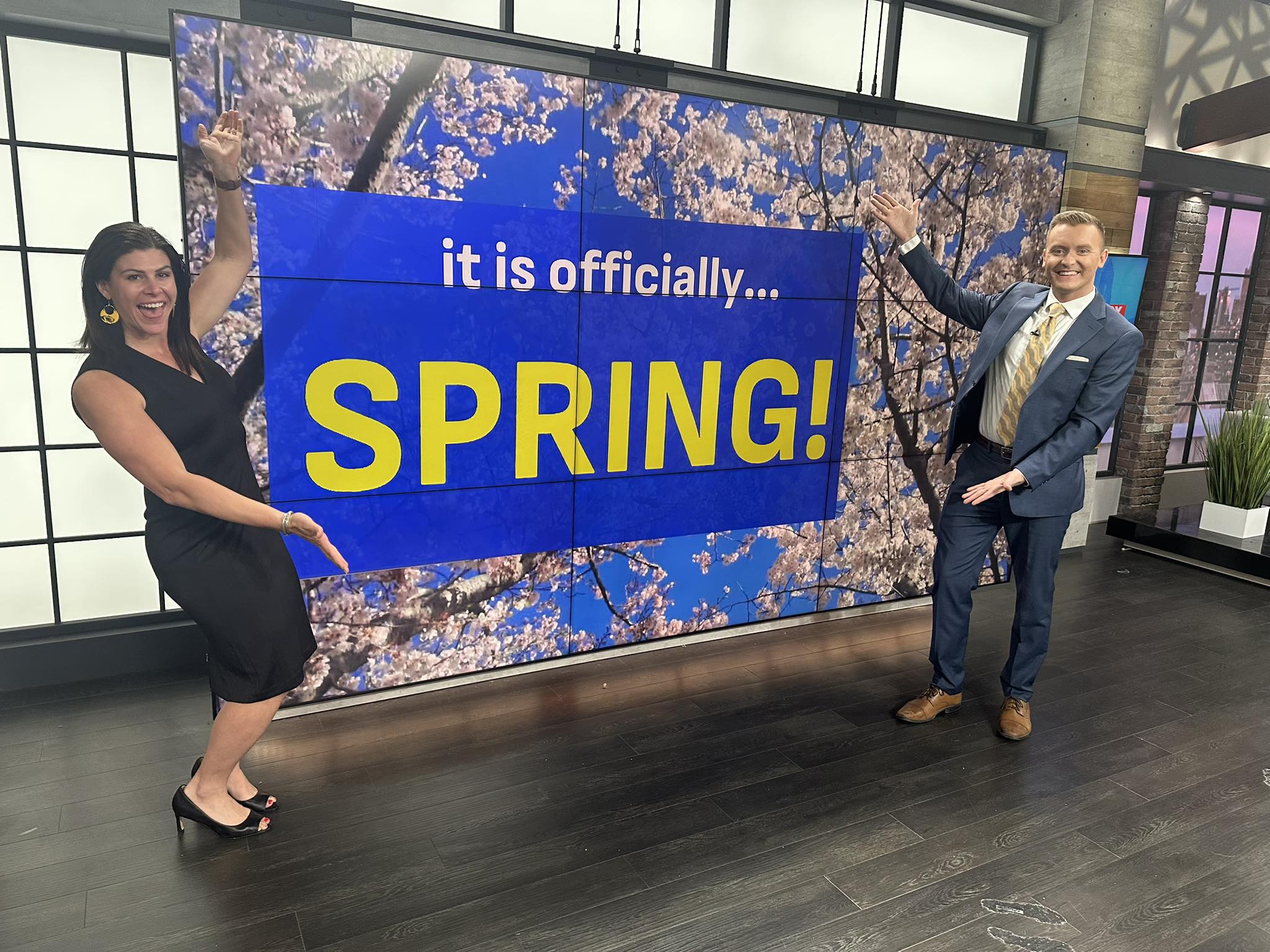 Even though it's felt like it for a while… Spring is officially