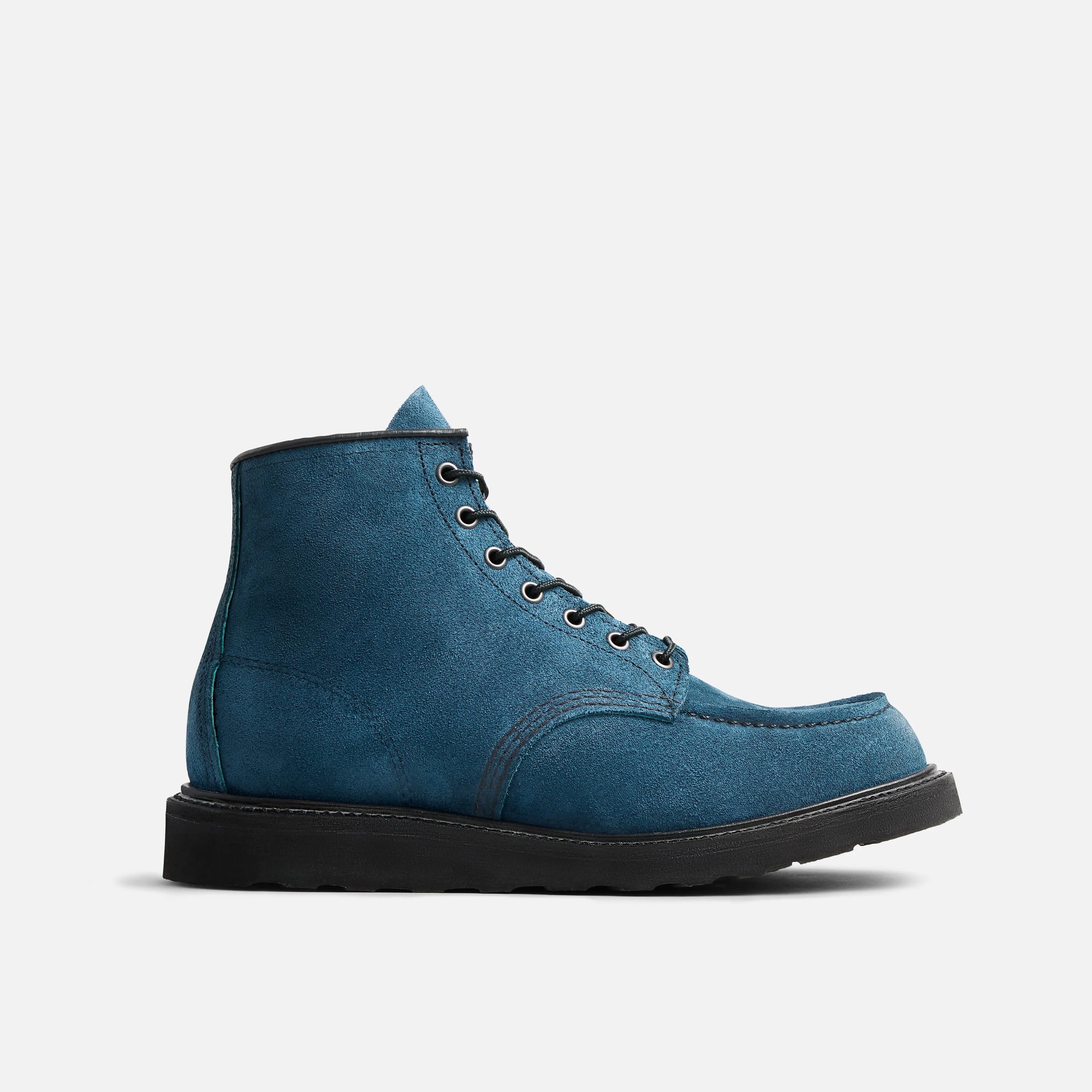 Red - Red Wing Mil-1 Blucher Oxford 9087 featured with Black