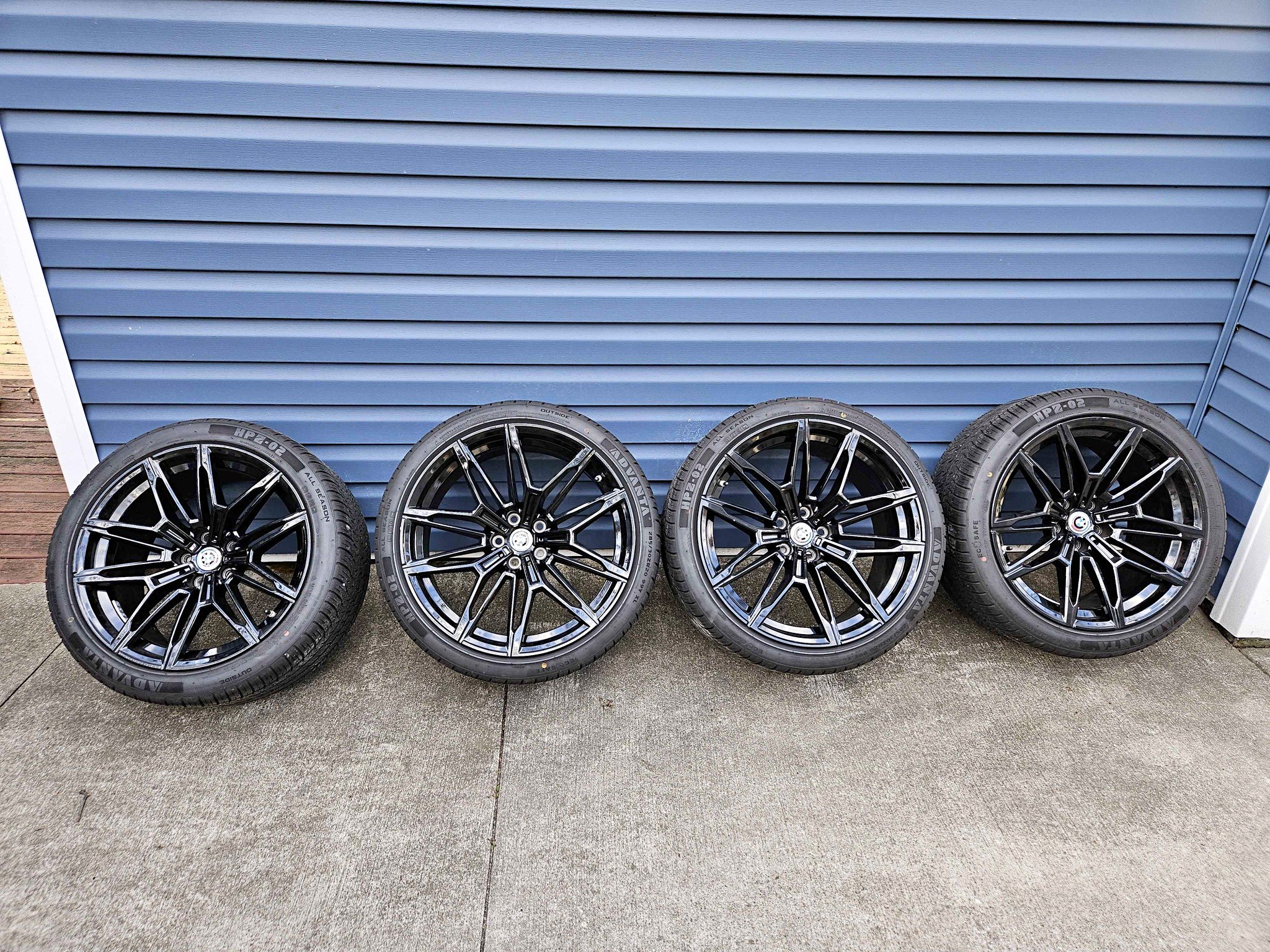 Genuine BMW 930M wheels with brand new Advanta HPZ-02 tires and OEM ...