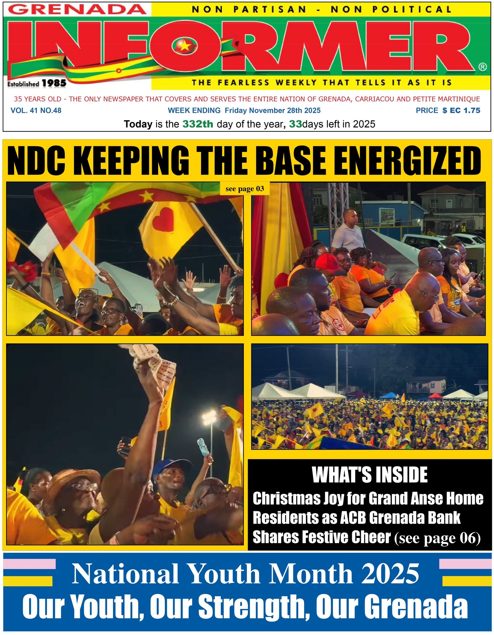 Tension rising in SVG, hours before general election Watch this 👇👇👇👇 ...