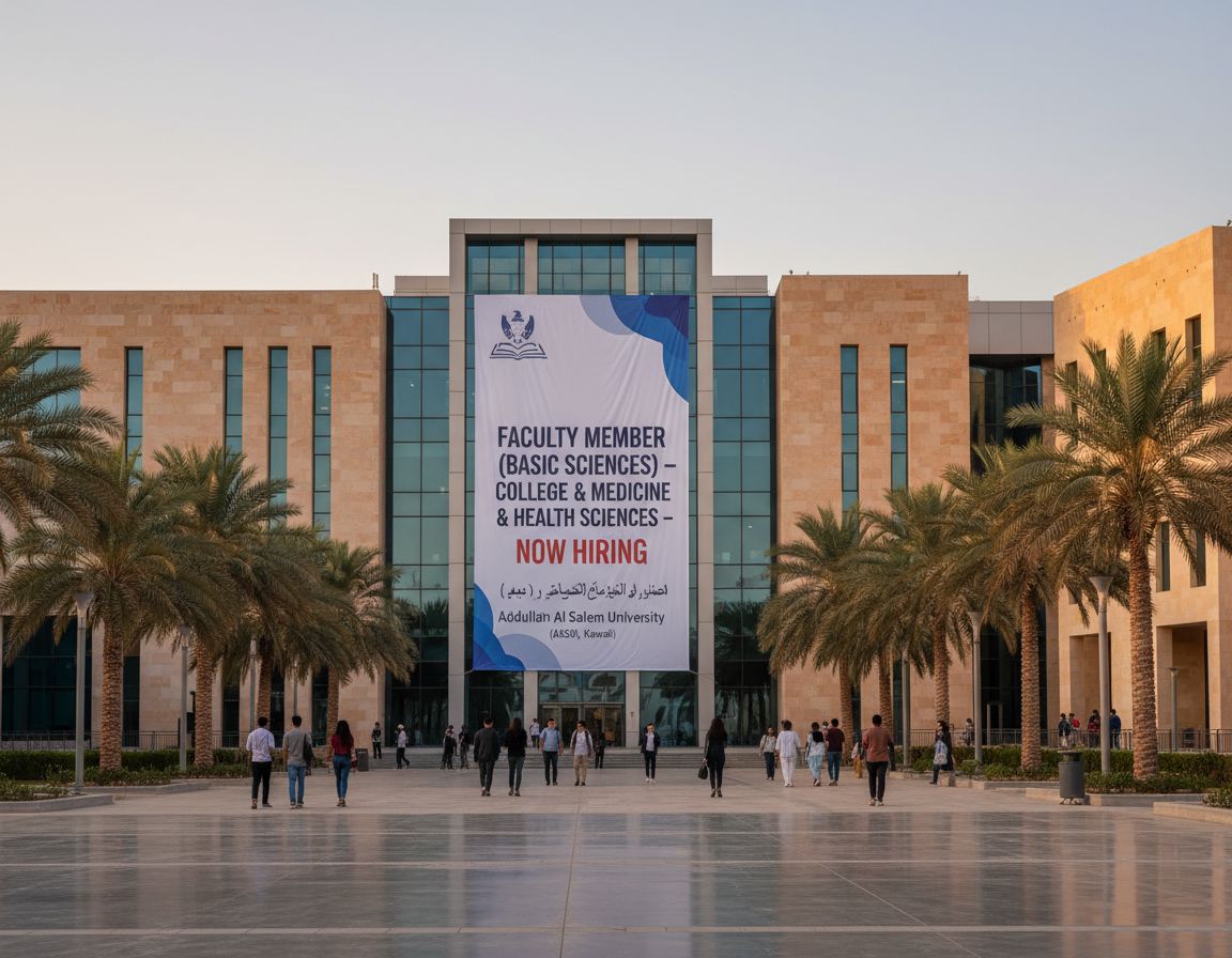 DWAF - 📢 Now Hiring | Faculty Member – Basic Sciences | Abdullah Al ...
