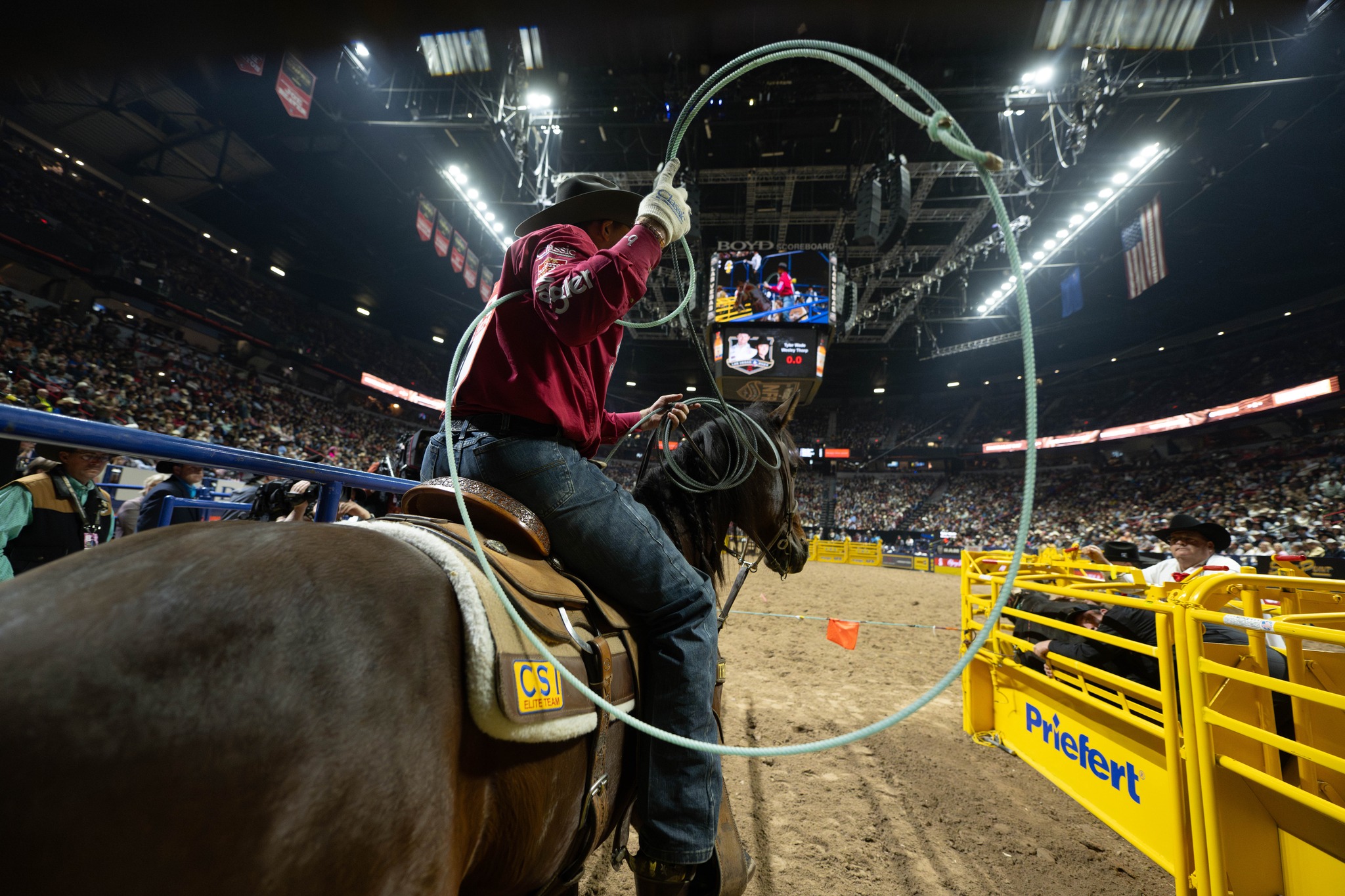 Tyler Wade Team Roping
