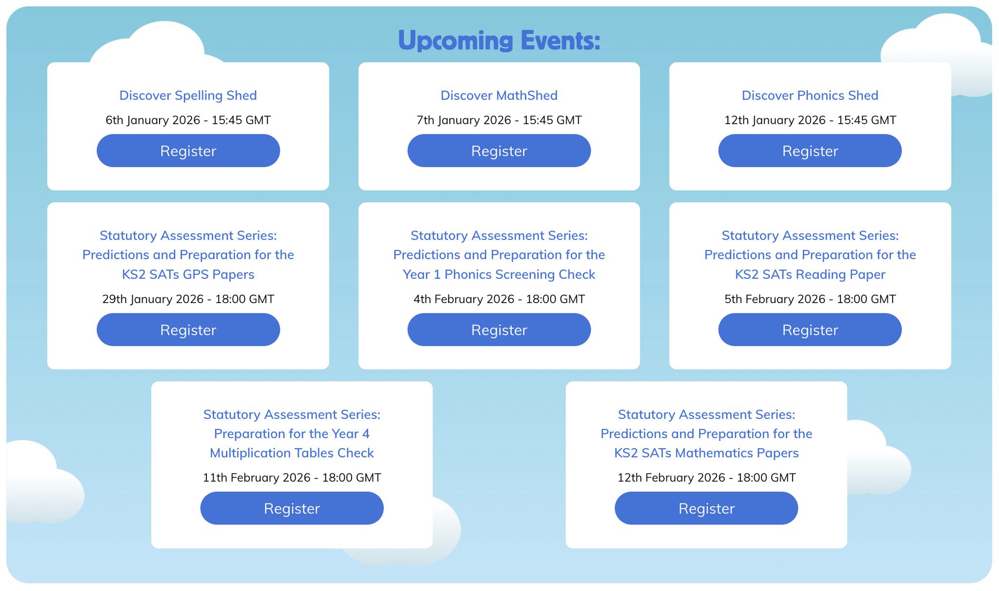 EdShed - 🎉 We're kicking off your year with lots of FREE webinars! 🎉 ...