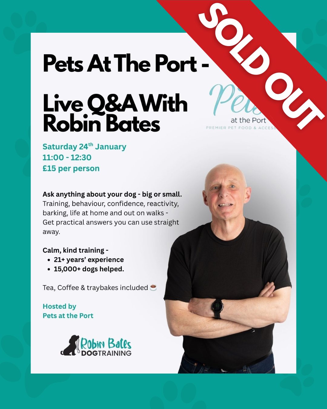 Pets - 🐾 We’re excited to welcome Robin Bates to Pets At The Port ...