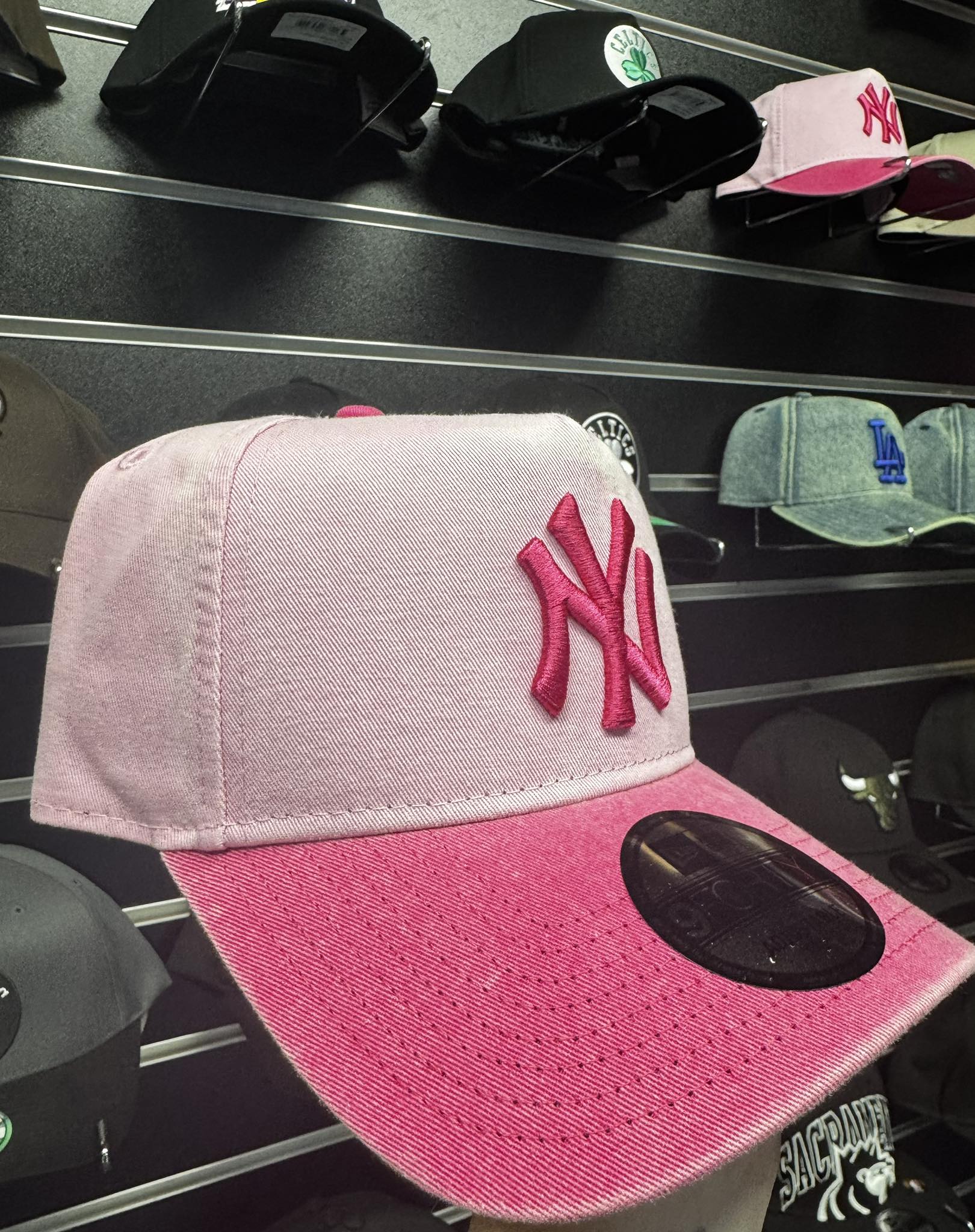 STADIUM - NEW STOCK DROP! This pink NY cap just landed at CapCity and ...