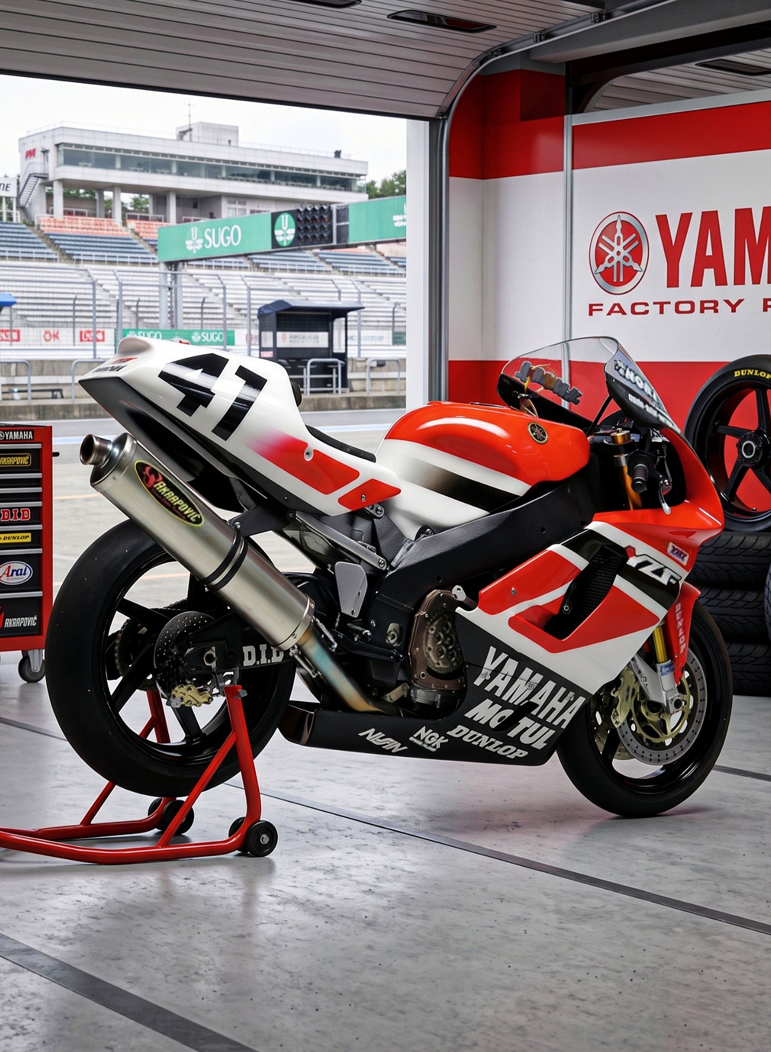 AROHA 2期 Noriyuki Haga's rookie season with Yamaha YZF750 in 1998 World