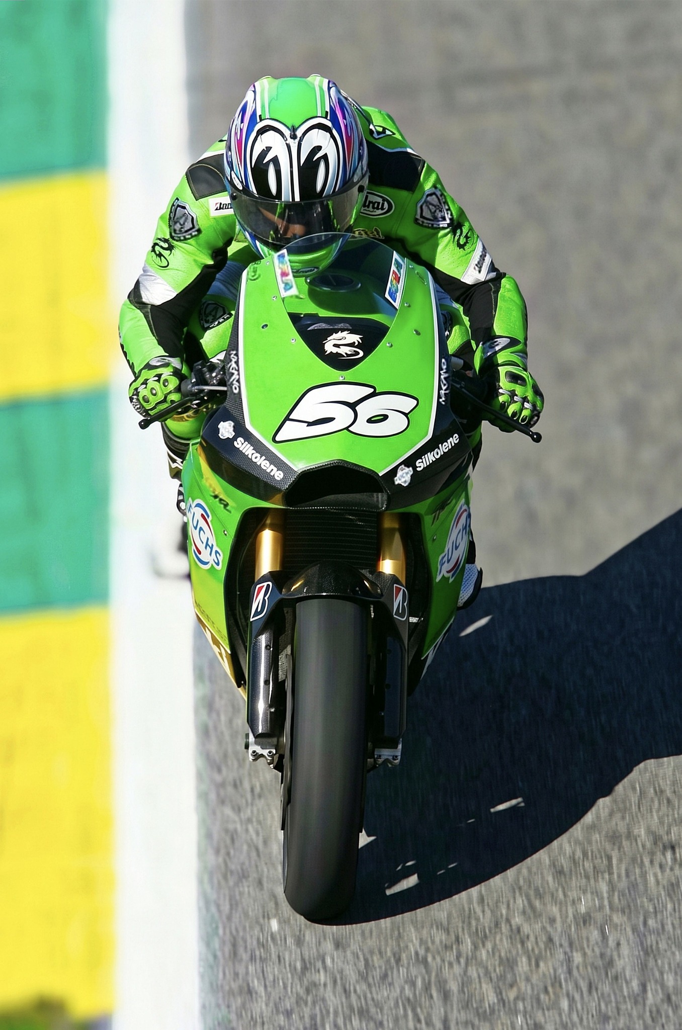 Shinya Nakano on Kawasaki Ninja ZX-RR at MotoGP