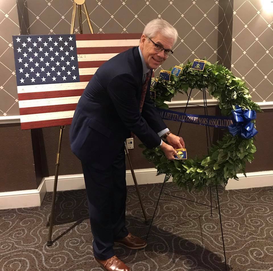 Today I had the honor of... - Former Lt. Governor Mike Cooney | Facebook