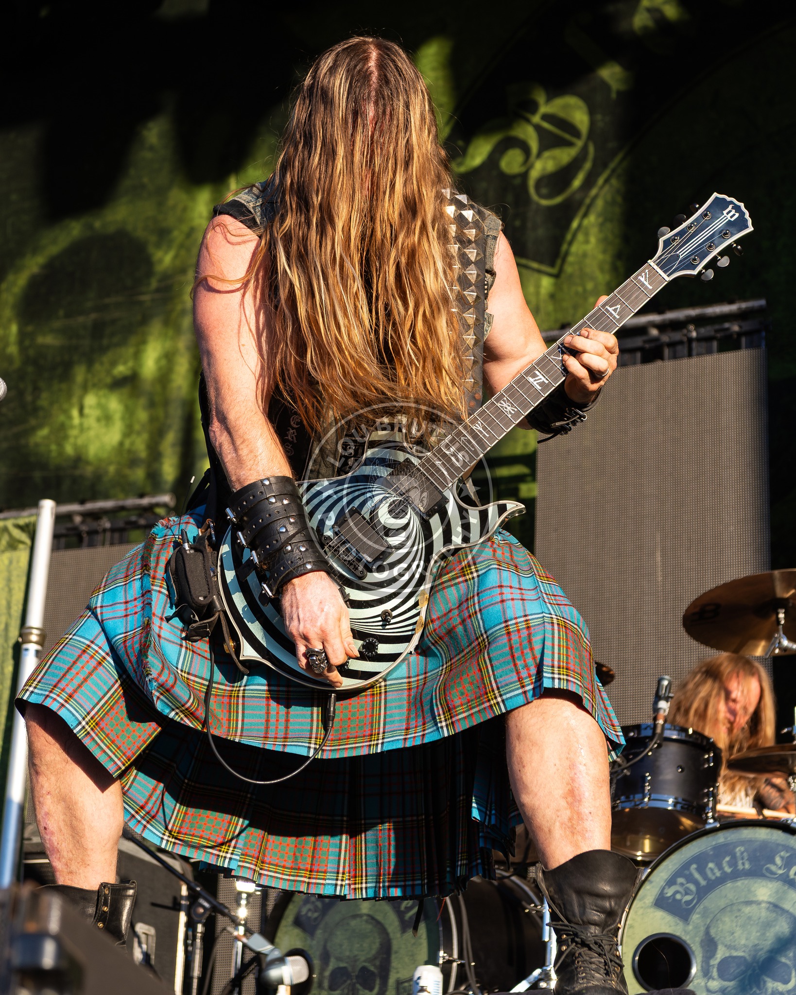 I'm happy to report that Zakk Wylde of Black Label Society will