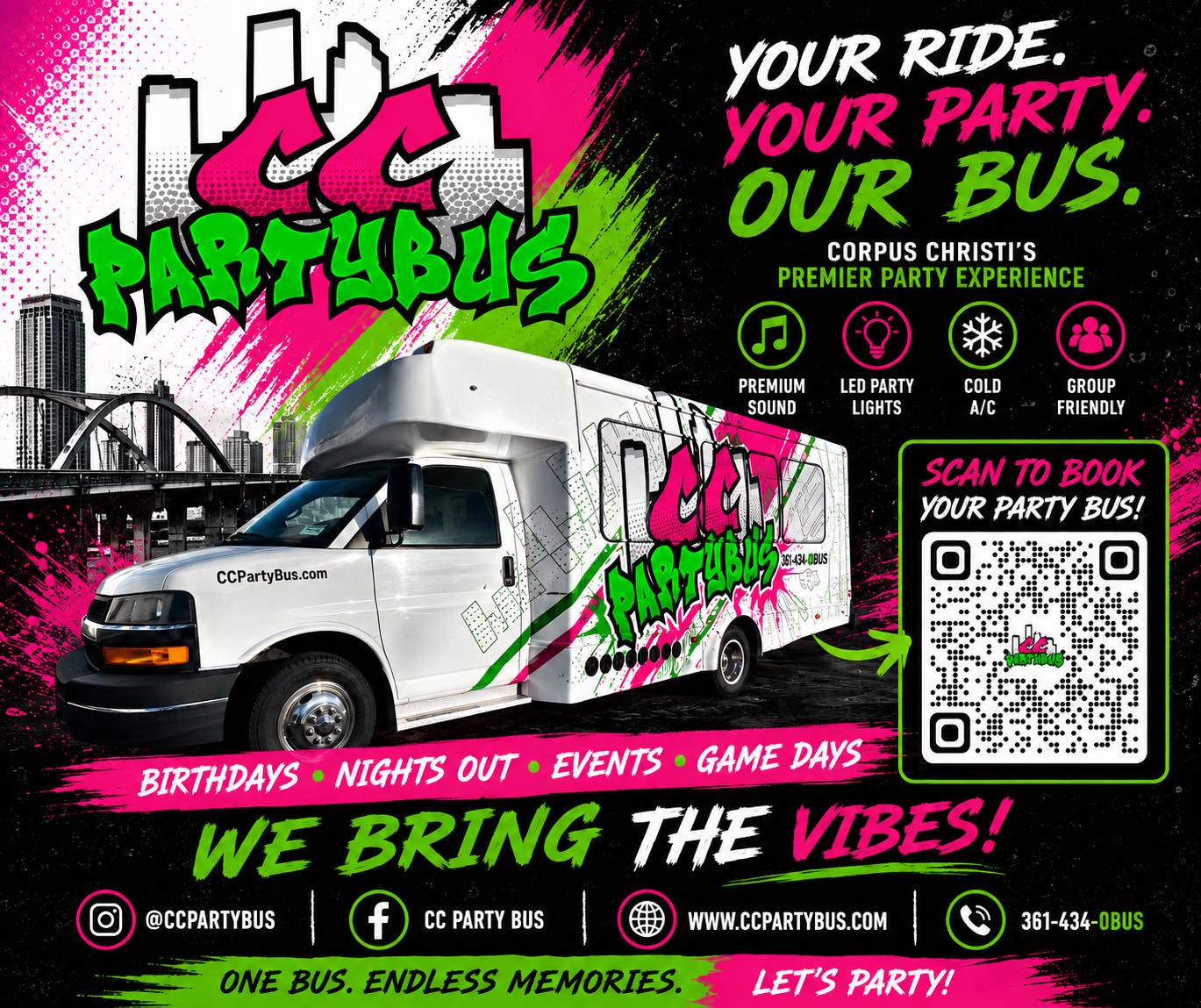Veterans - A big thank you to Corpus Christi Party Bus for
