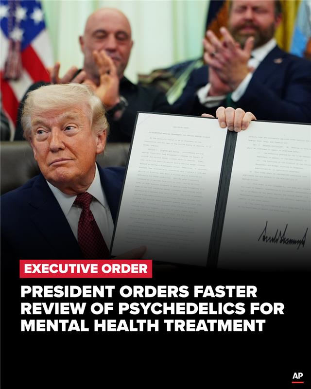 In a paradigm shift for mental health treatment, President Trump's