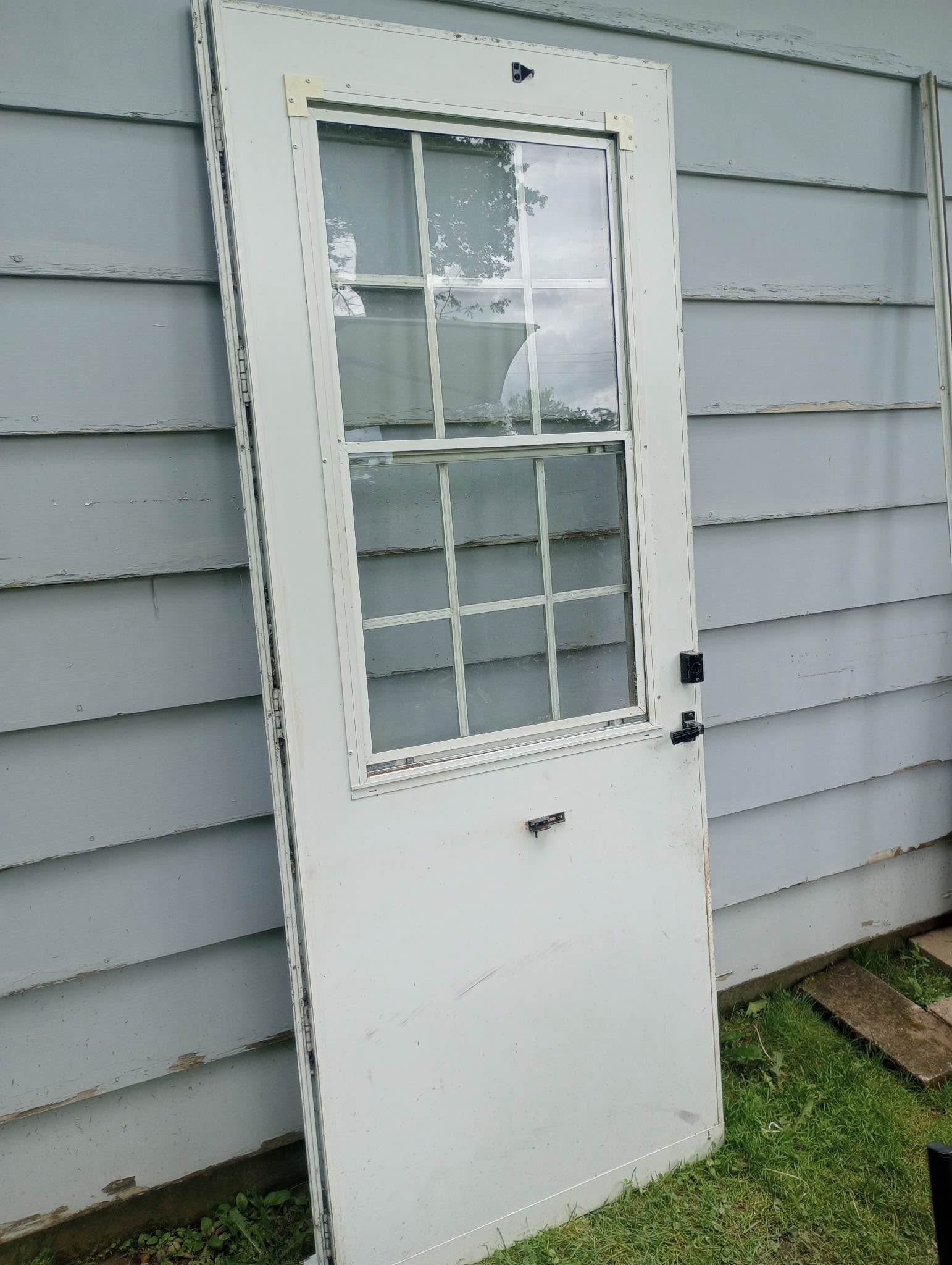 Exterior Storm Door 32x80 - Storage & Filing Cabinets - Wadsworth, Ohio