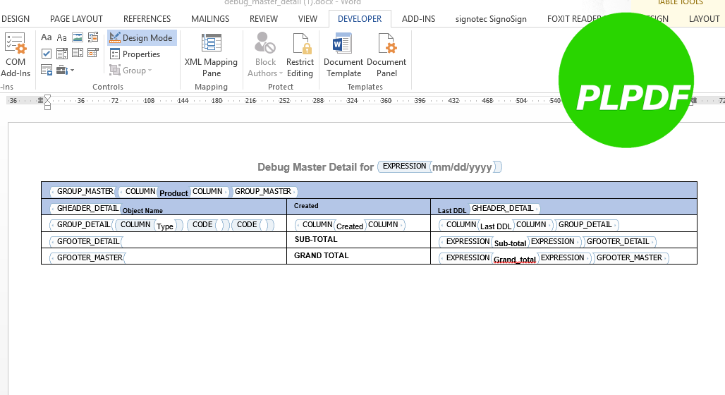 PLPDF - How to create PDF Reports with PL/PDF steps:...