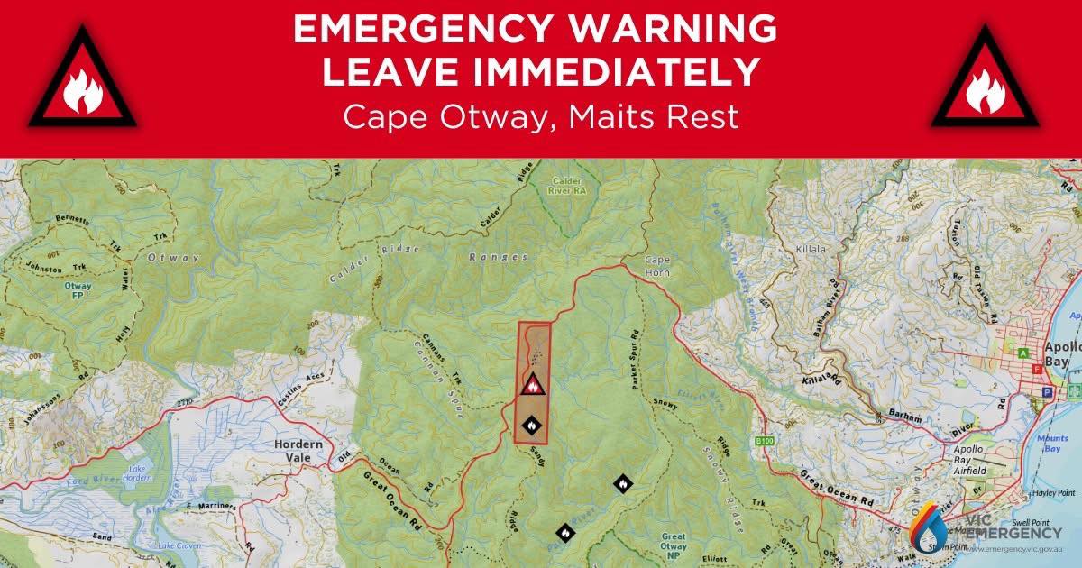 Fitzmedia - JUST IN - LEAVE IMMEDIATELY This Emergency Warning is being ...