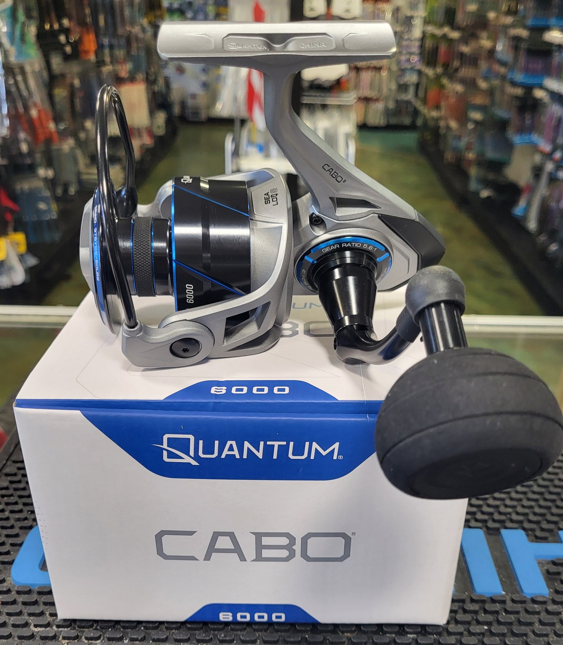 cabo saltwater reels Quantum Spinning Reel delivering a smooth and precise gear feel Zebco Quantum Aluminum Saltwater fishing