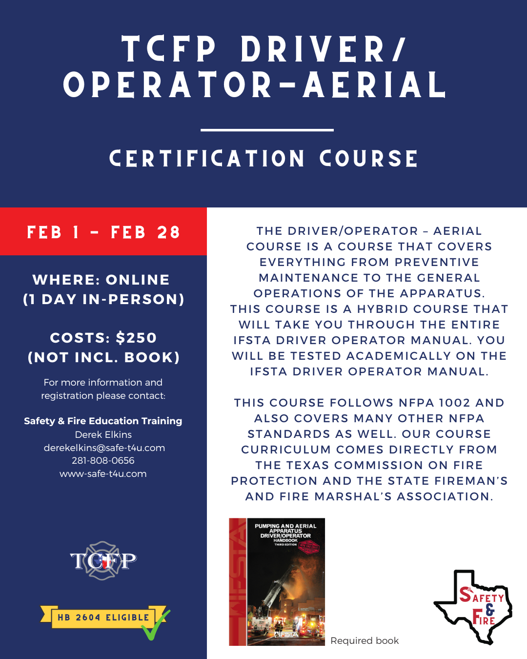 Safety and Fire Education Training | Crosby TX